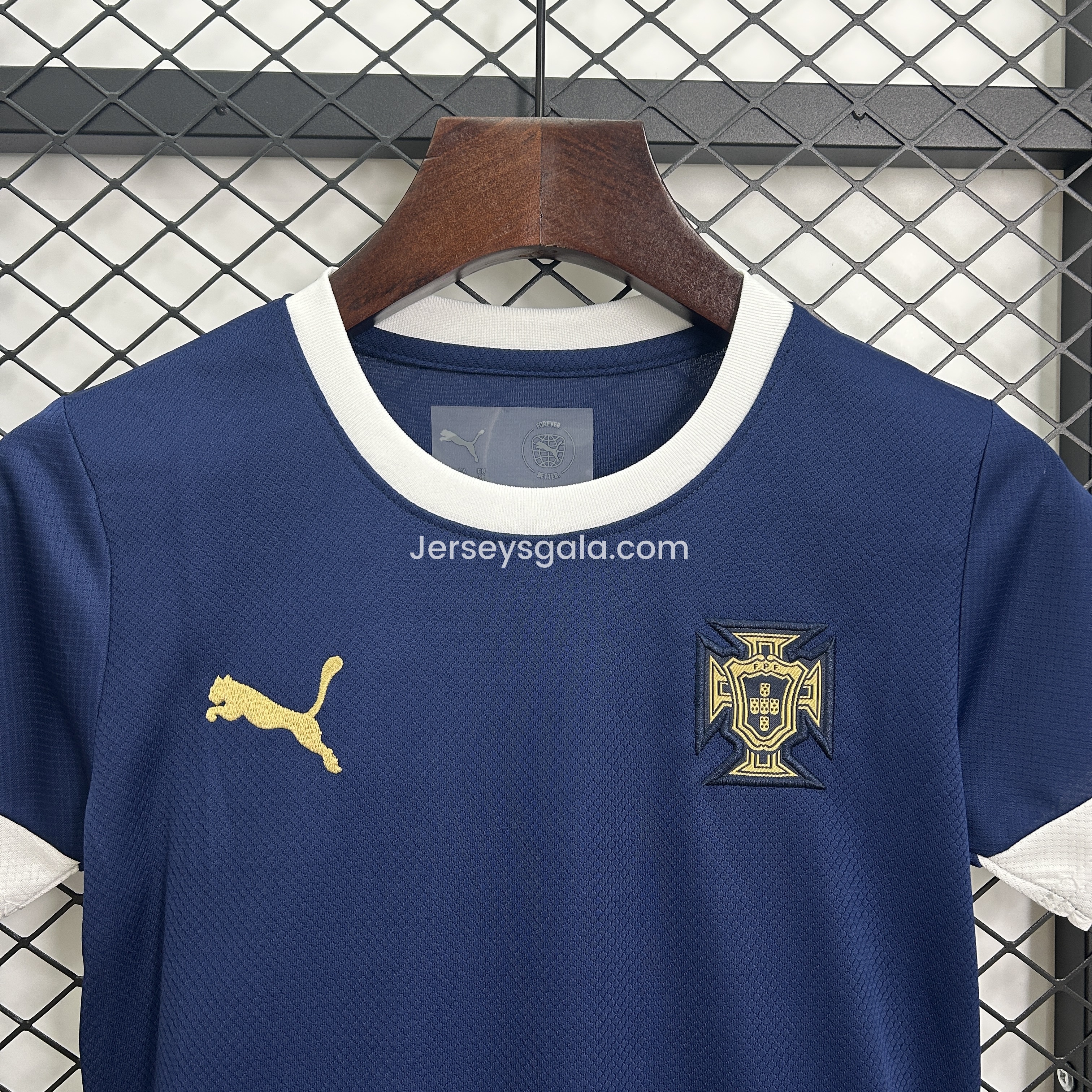 Portugal 2025-26 Royal Blue Training Kids Kit - SOCCERDEALSHOP