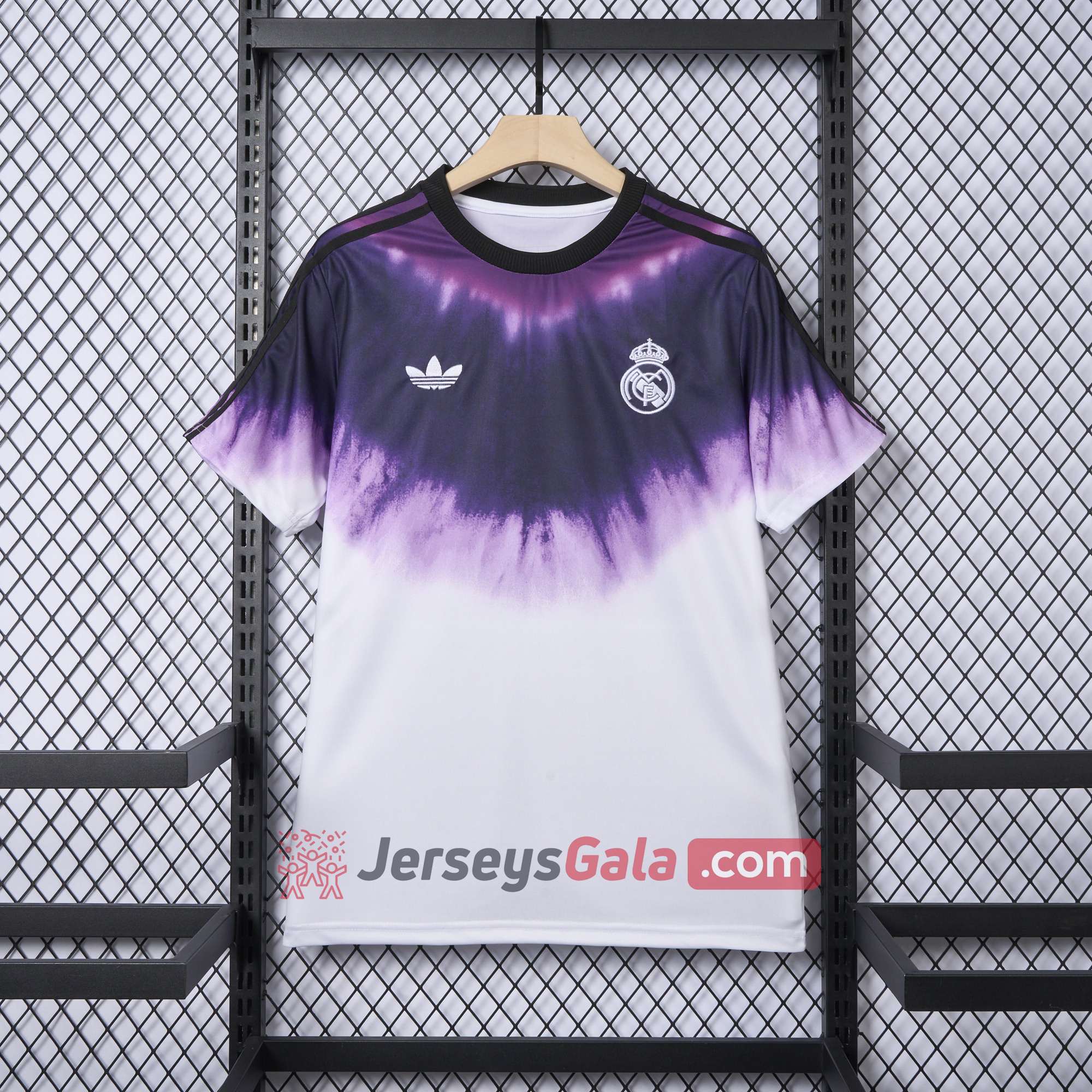 Real Madrid 24-25 White & Purple Spring Festival Special Edition Jersey - Fans Version - SOCCERDEALSHOP