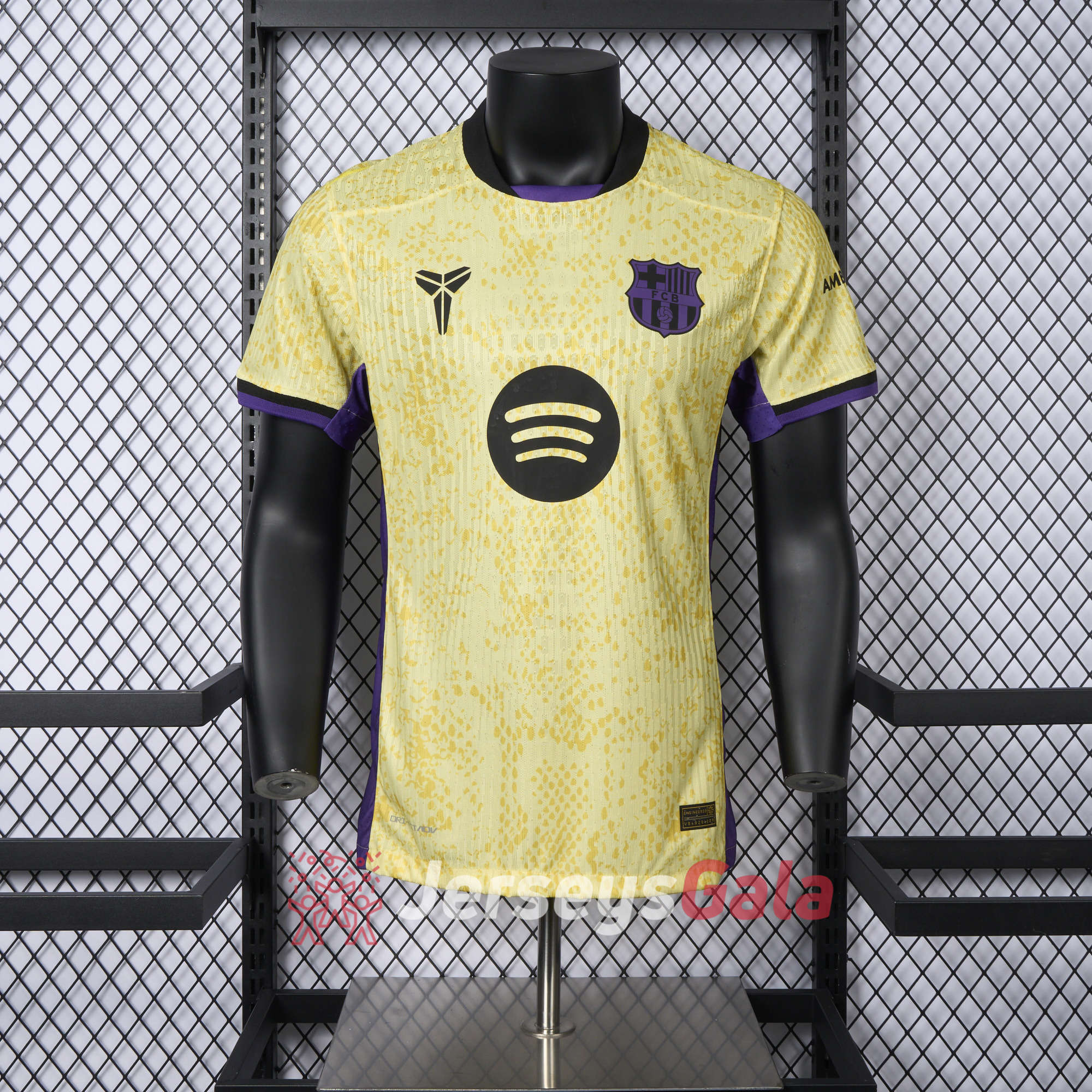 B.A.R.S.A 24-25 KOBE Co-branded Jersey - Player Version - SOCCERDEALSHOP