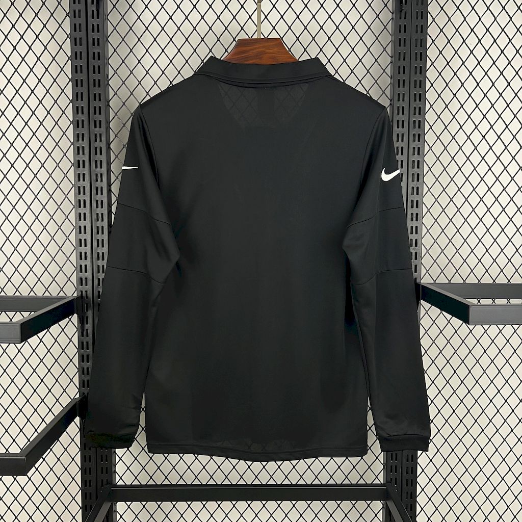 Retro Brazil 2004 Black GK Special Long Sleeves Jersey - SOCCERDEALSHOP