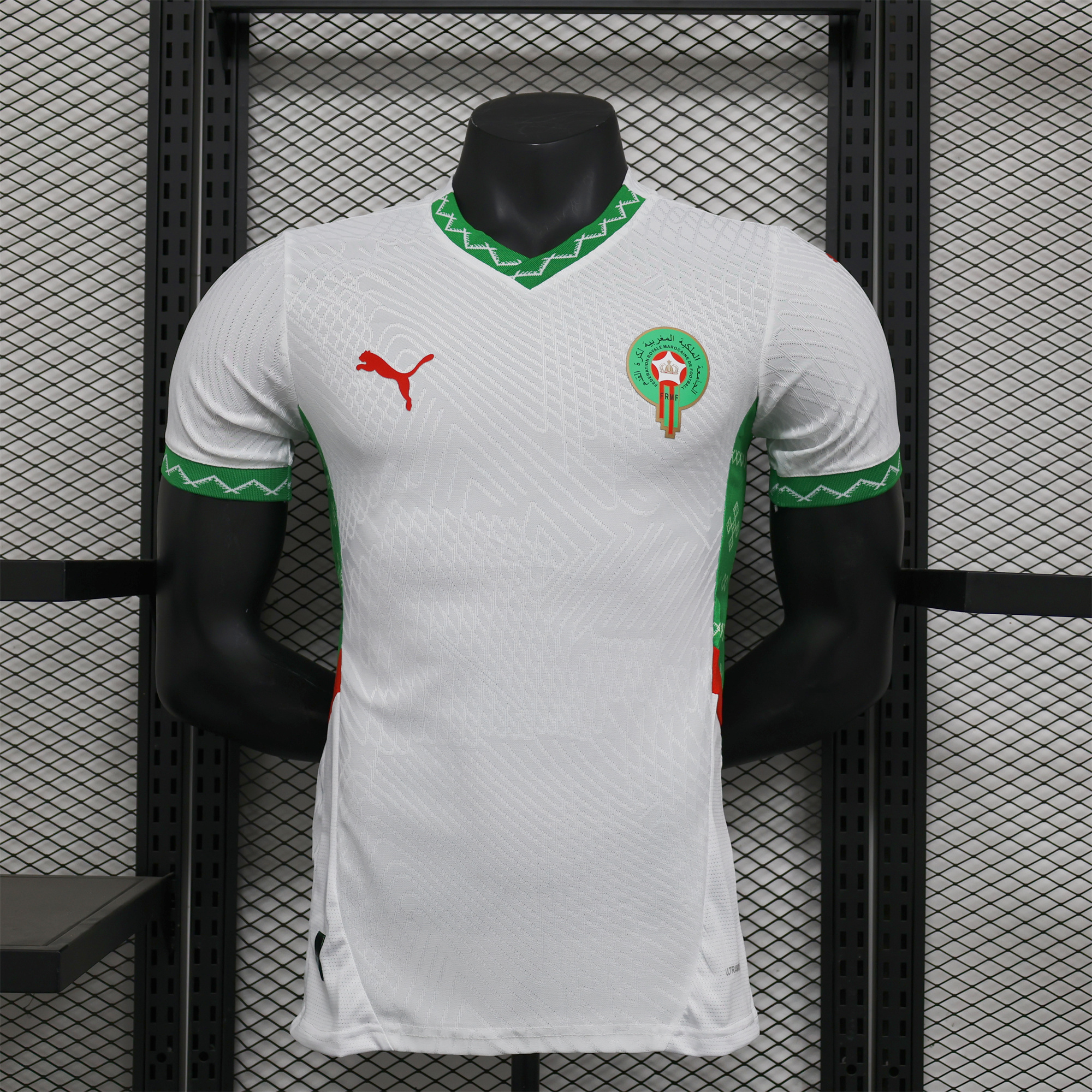 Morocco 24-25 Away Jersey - Player Version - SOCCERDEALSHOP