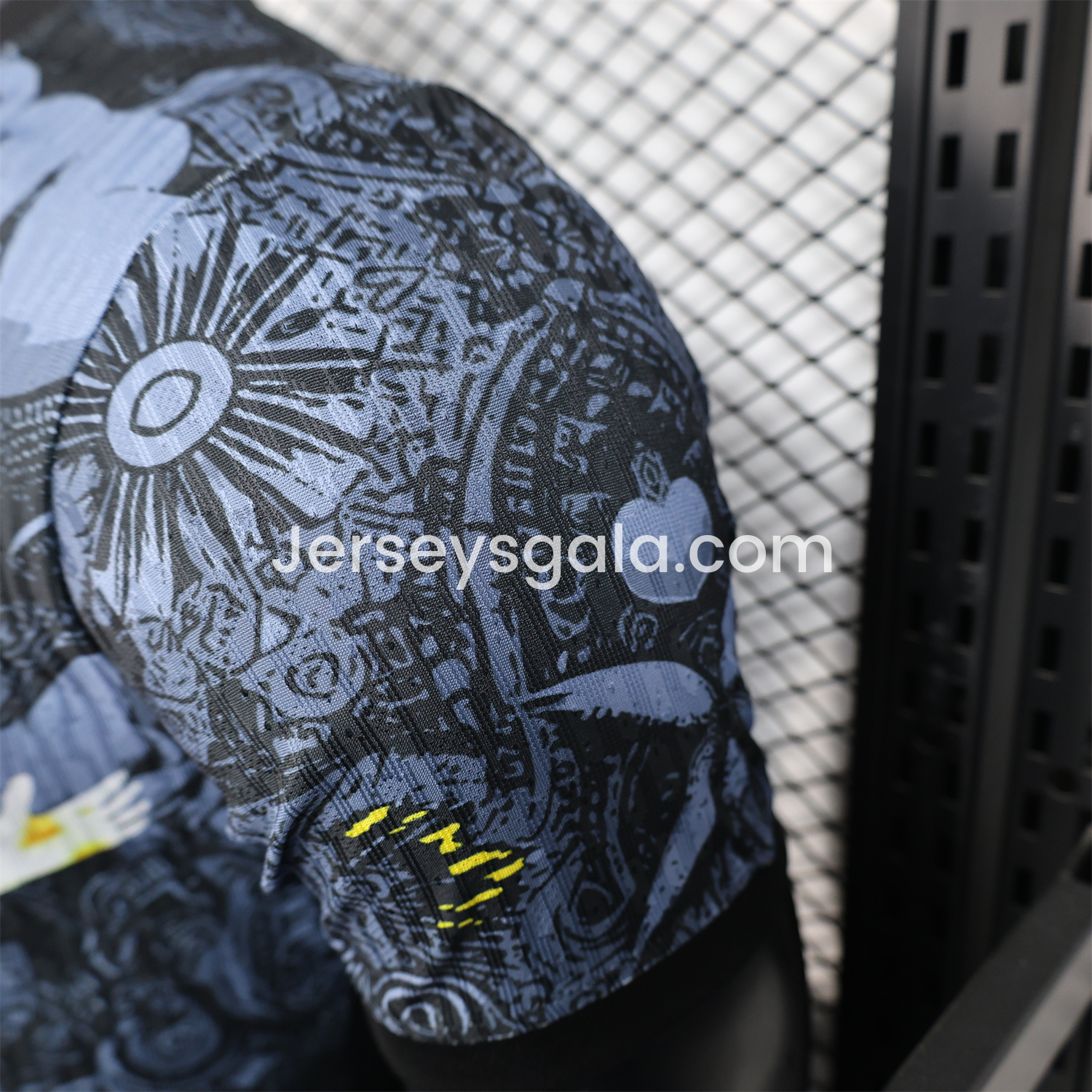 Brazil 25-26 Colorful Jesus Statue Special Black Jersey - Player Version - SOCCERDEALSHOP