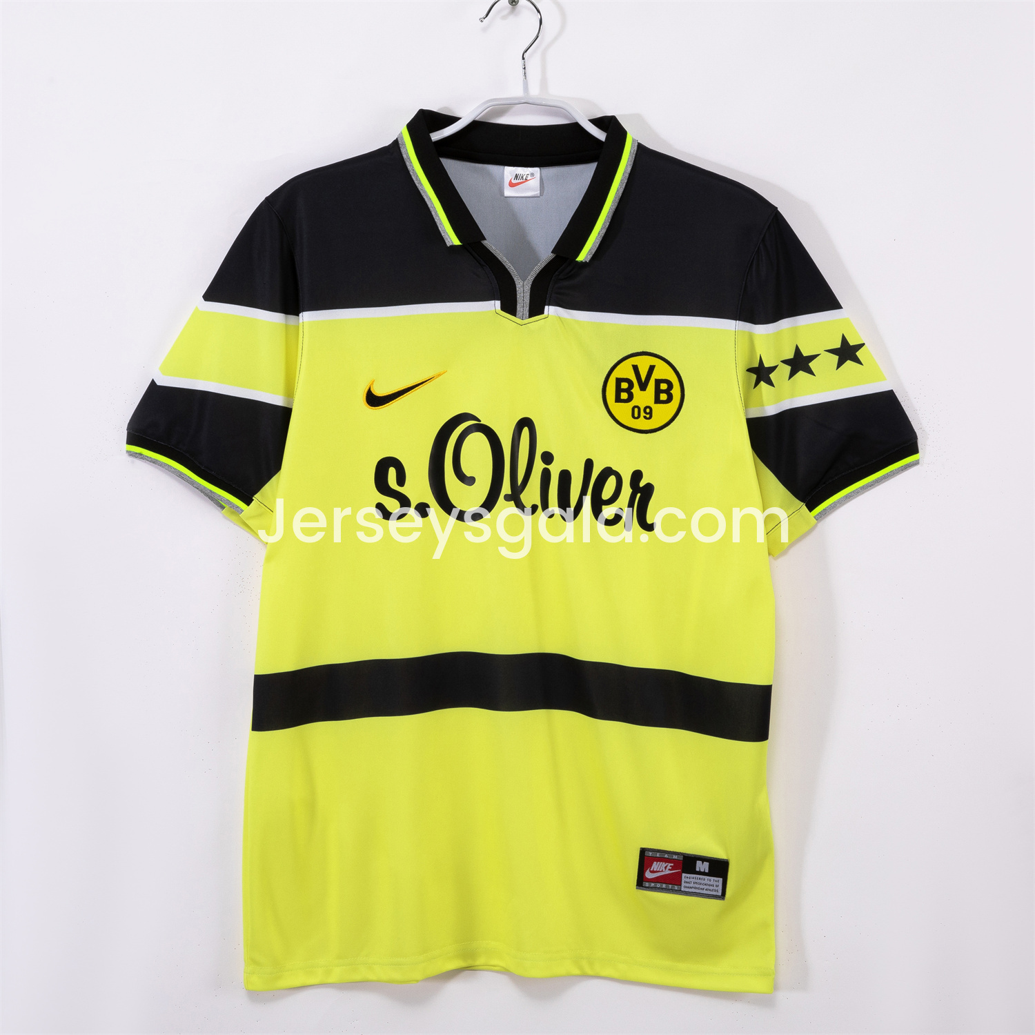Retro Dortmund 1997-98 Home Jersey - SOCCERDEALSHOP