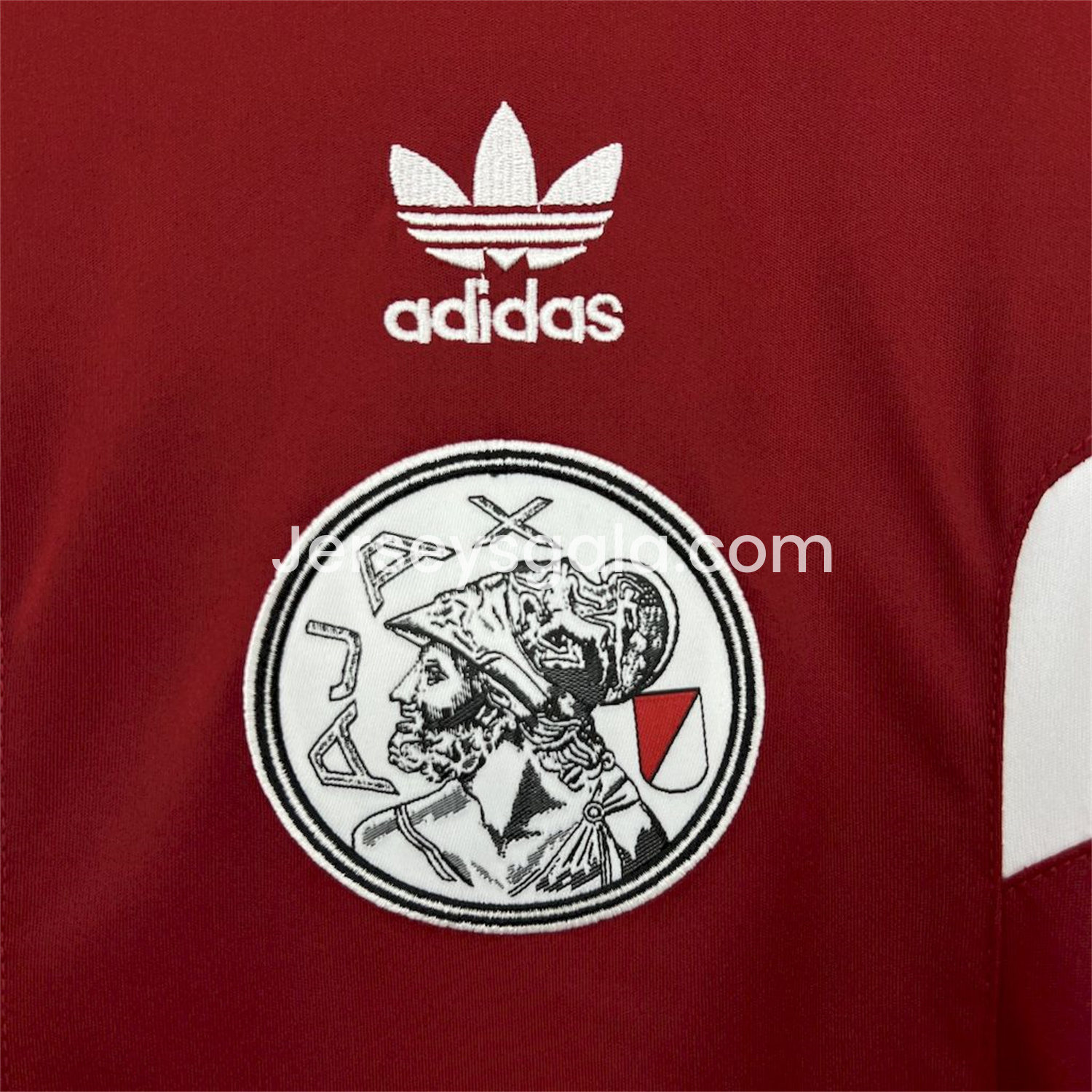 Ajax 24-25 Originals LFSTLR Red T-shirt - Fans Version - SOCCERDEALSHOP