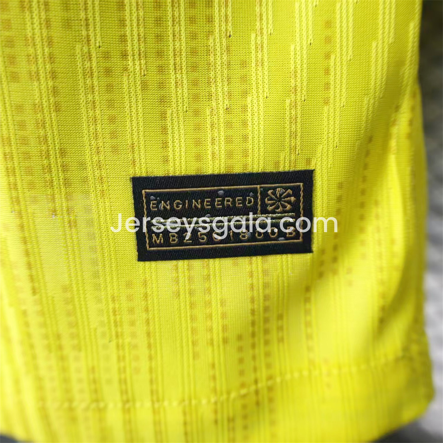 Al Ittihad Jeddah United 24-25 Pre-Match Yellow Jersey - Player Version - SOCCERDEALSHOP