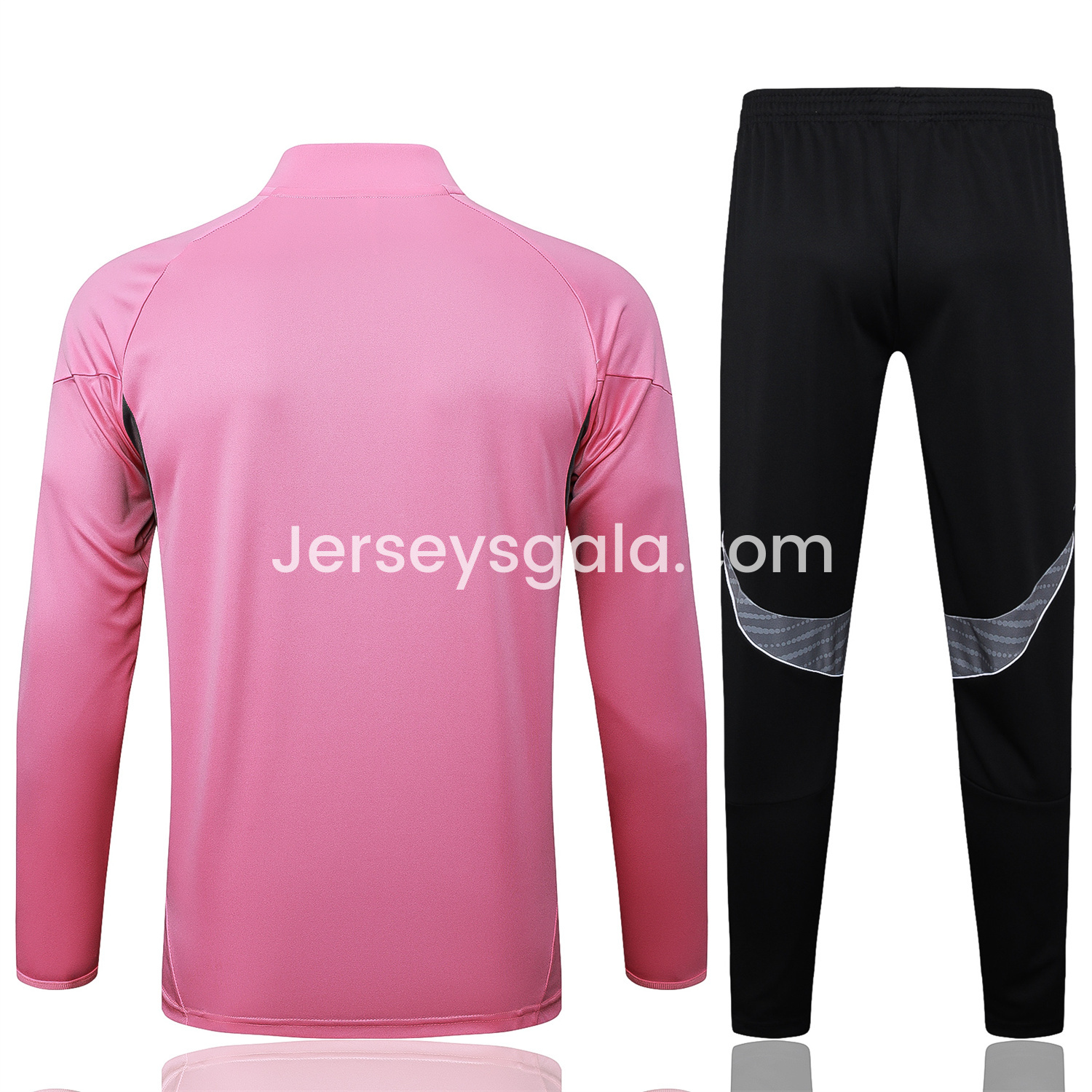 INT M.A.M 25-26 Long Sleeves Training Set - Pink Top & Black Pants - SOCCERDEALSHOP