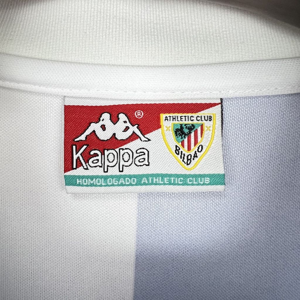 Retro Athletic Bilbao 1997-98 Away Unsponsored Jersey - SOCCERDEALSHOP