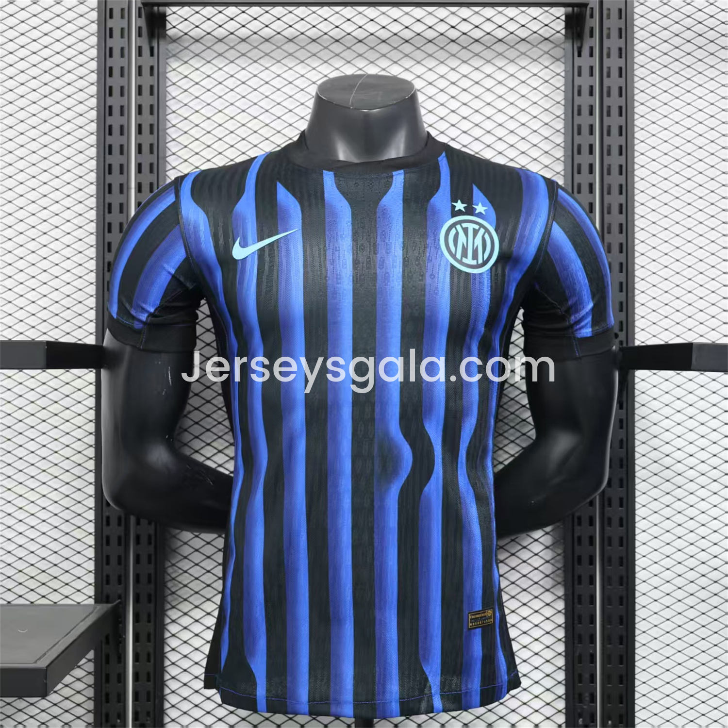 Inter Milan 25-26 Home Unsponsored Jersey - Player Version - SOCCERDEALSHOP