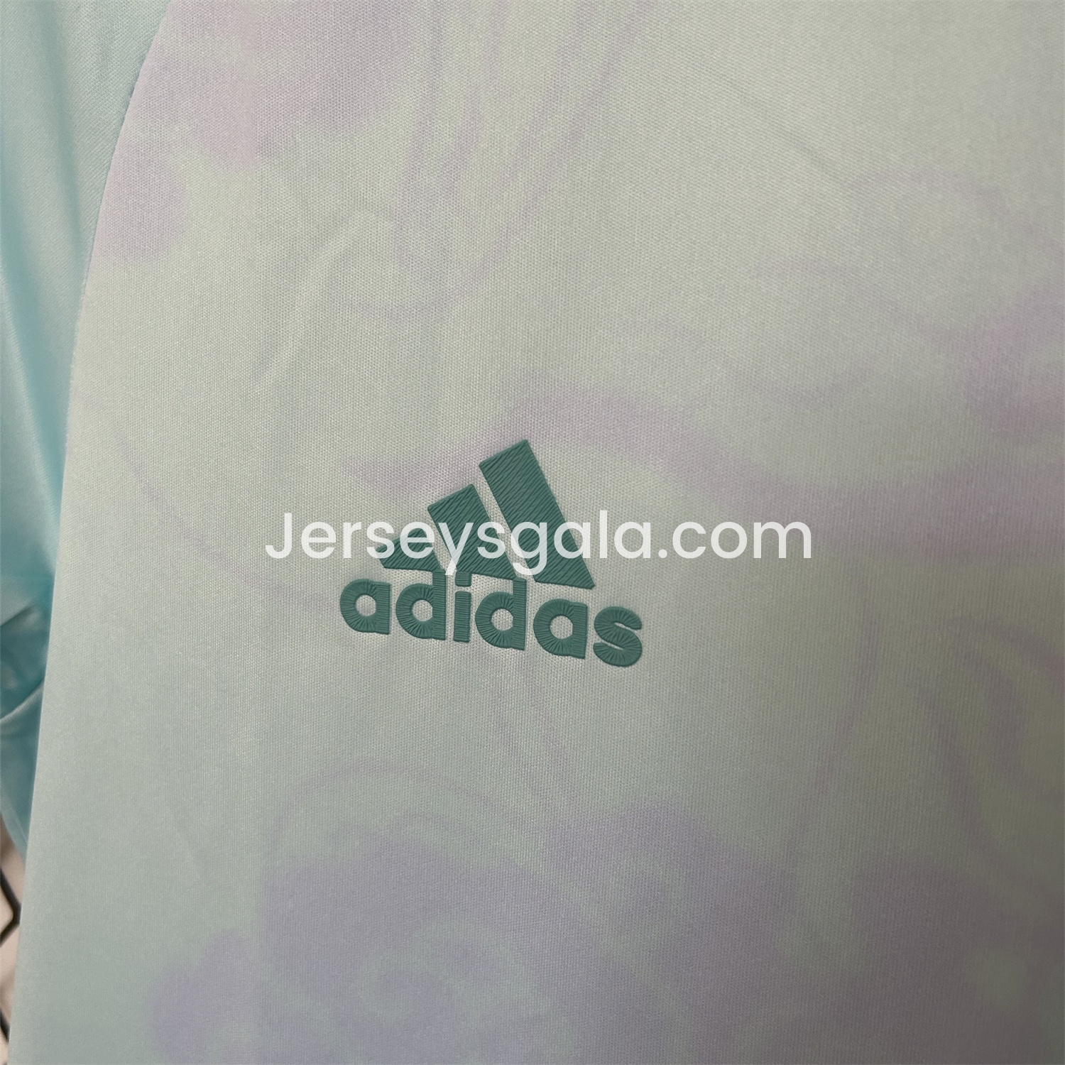 Algeria 25-26 Blue Green Gradient Auspicious Cloud Pattern Special Jersey - Fans Version - SOCCERDEALSHOP