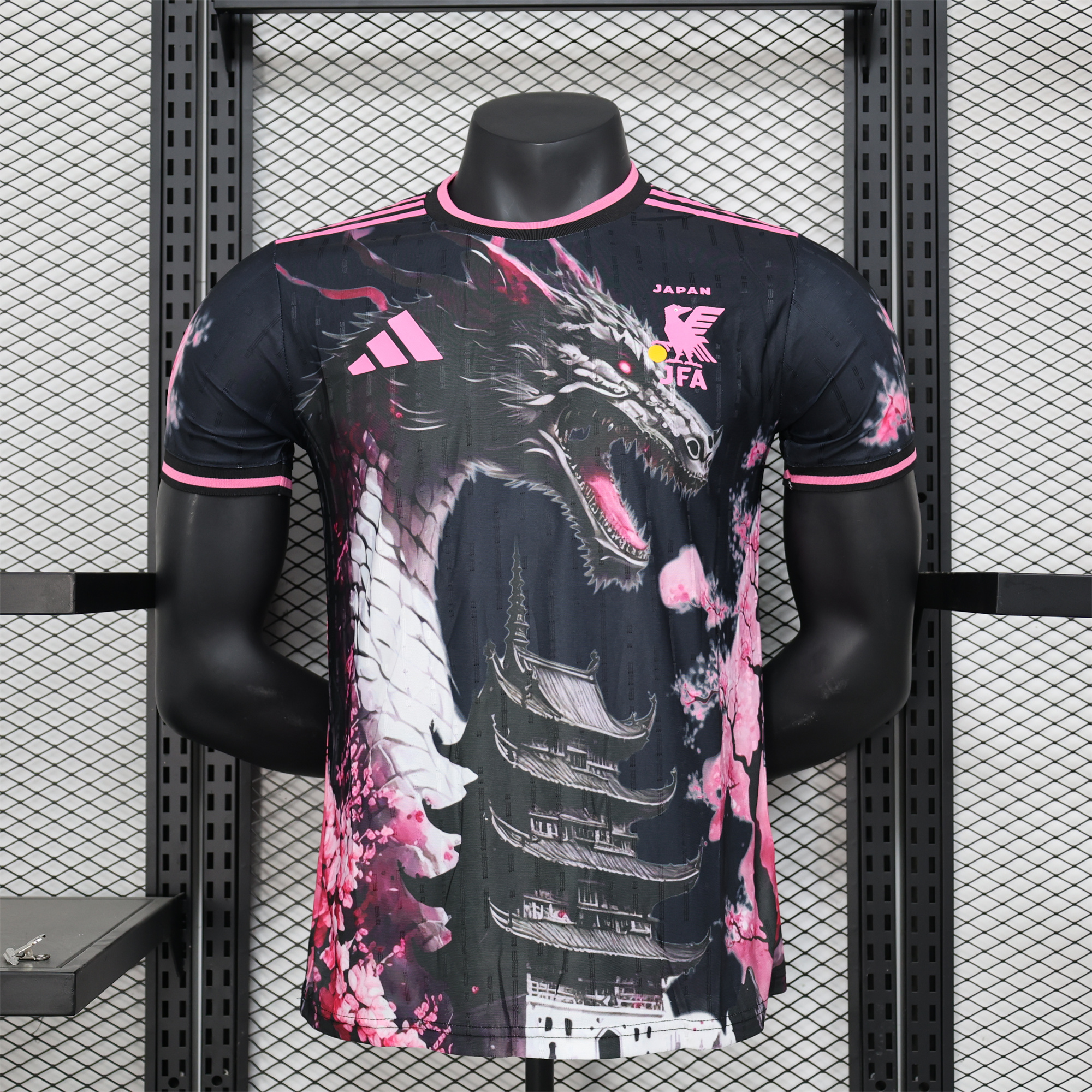 Japan 2024 Black Kyoto and Dragon Special Edition Jersey - Player Version - SOCCERDEALSHOP