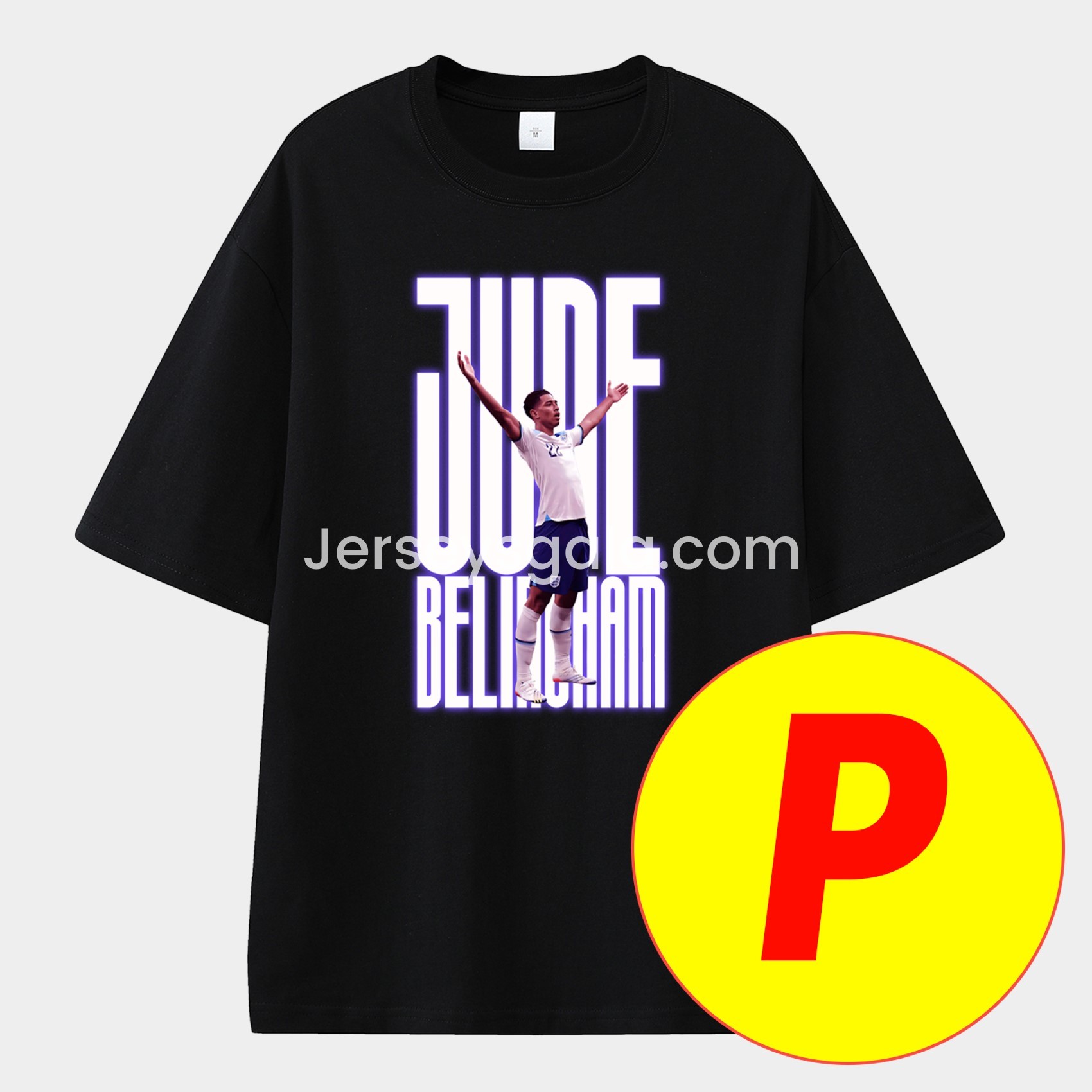 Bellingham Real Madrid England Unisex Pure Cotton T-shirt - SOCCERDEALSHOP