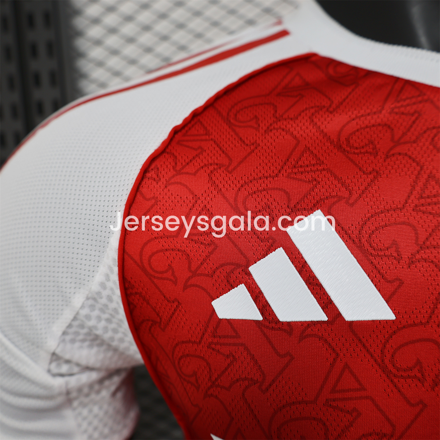 Arsenal 25-26 Home Jersey (Letter A Pattern) - Player Version - SOCCERDEALSHOP