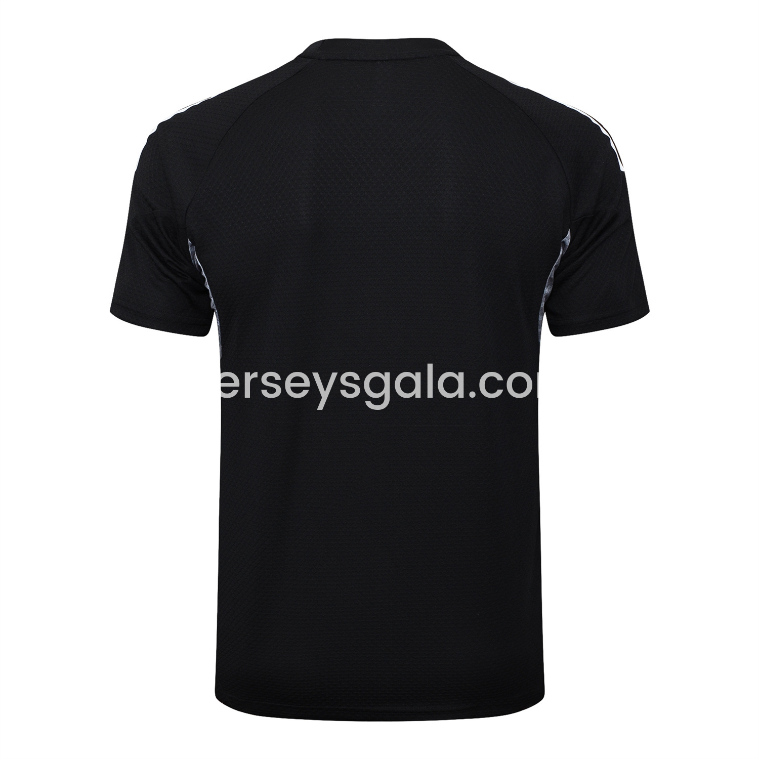 Real Madrid 25-26 Short-Sleeve Training Set - Black Top and Black Shorts - SOCCERDEALSHOP