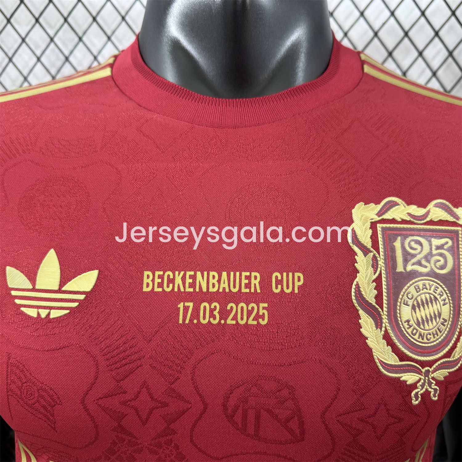 Bayern Munich 2025 125th Anniversary Beckenbauer Cup Jersey - Player Version - SOCCERDEALSHOP