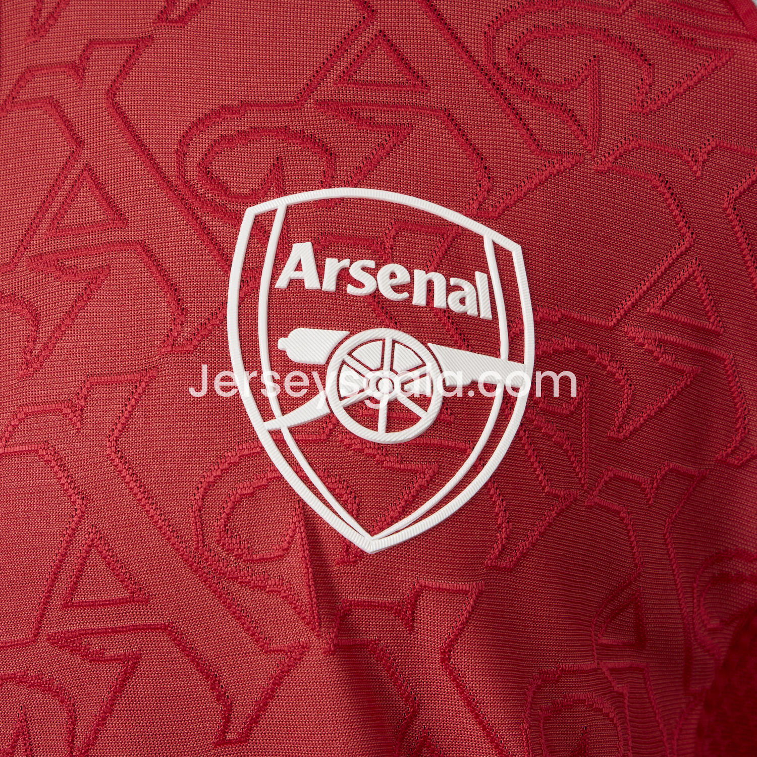 【Jacquard Version】Arsenal 25-26 Home Jersey - Player Version - SOCCERDEALSHOP