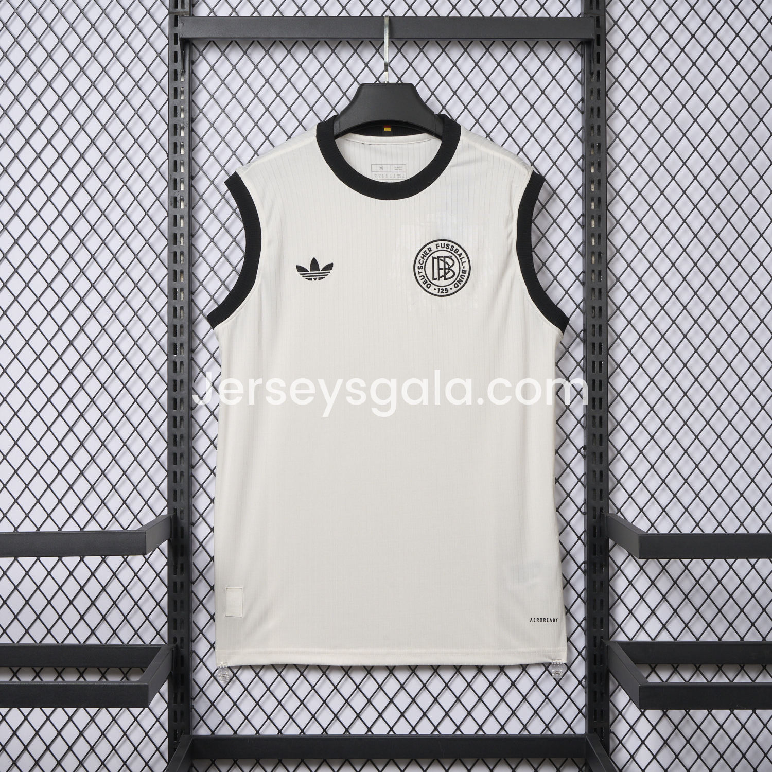 Germany 2025 125-Year Anniversary Commemorative Edition White Vest - Fans Version - SOCCERDEALSHOP