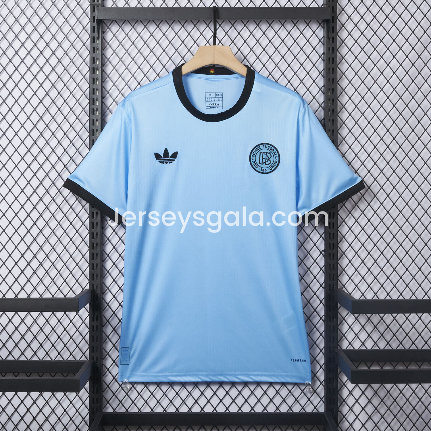 Germany 2025 125-Year Anniversary GK Blue Jersey - Fans Version - SOCCERDEALSHOP