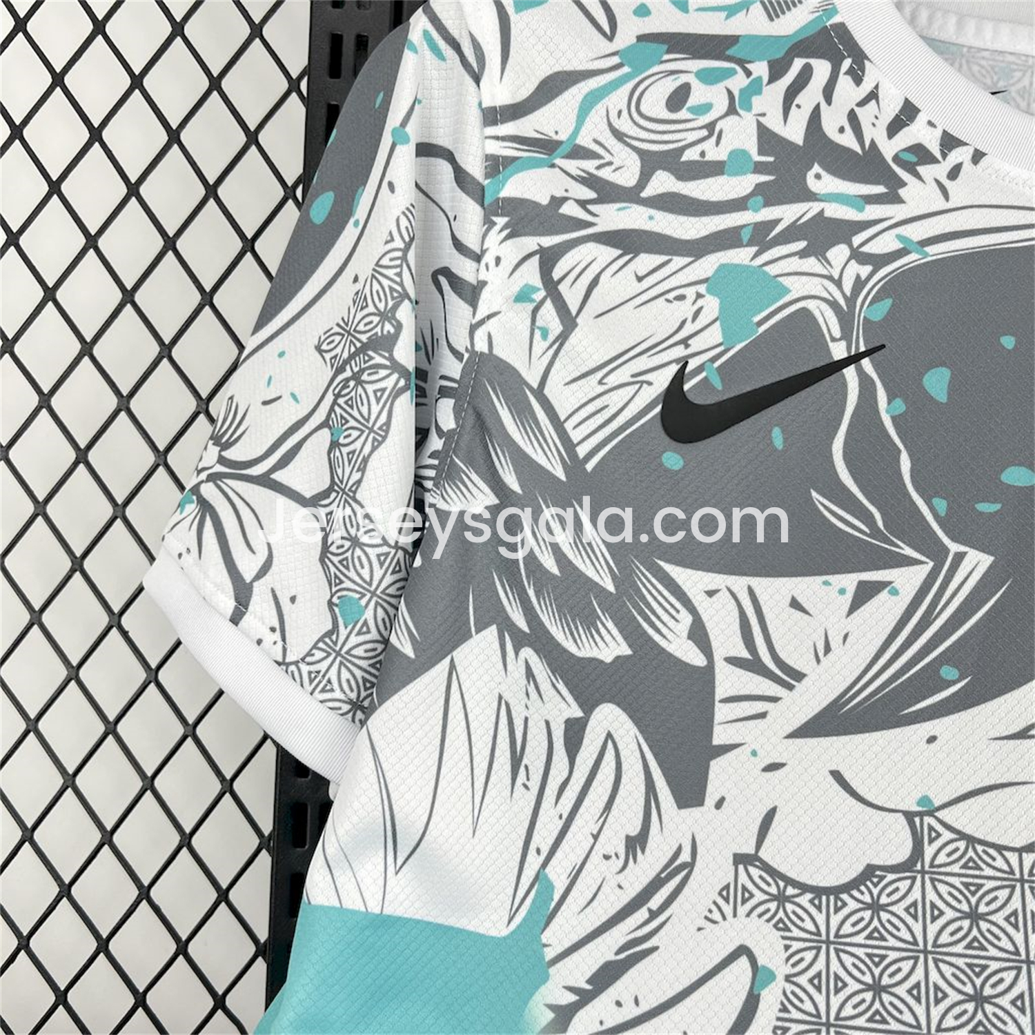 Brazil 2025 Blue Macaw Special Edition White Jersey - Fans Version - SOCCERDEALSHOP