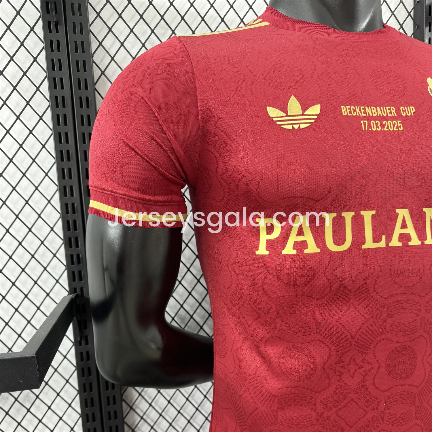 Bayern Munich 2025 125th Anniversary Beckenbauer Cup Jersey - Player Version - SOCCERDEALSHOP