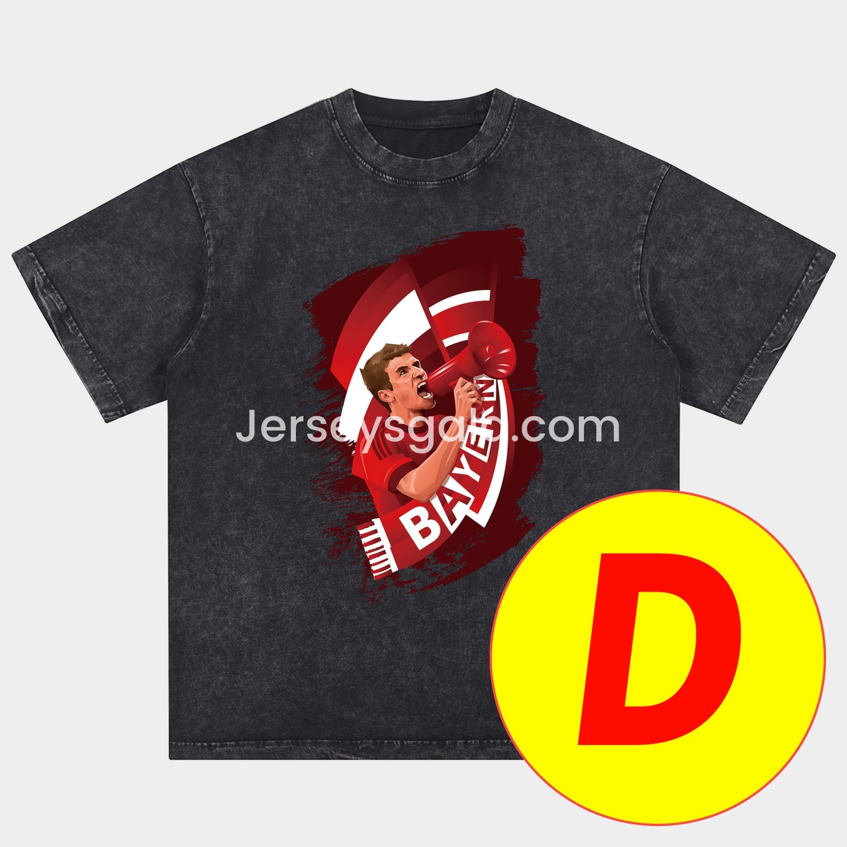 Bayern Munich 125th Legendary Players Oversized Washed T-Shirt - SOCCERDEALSHOP