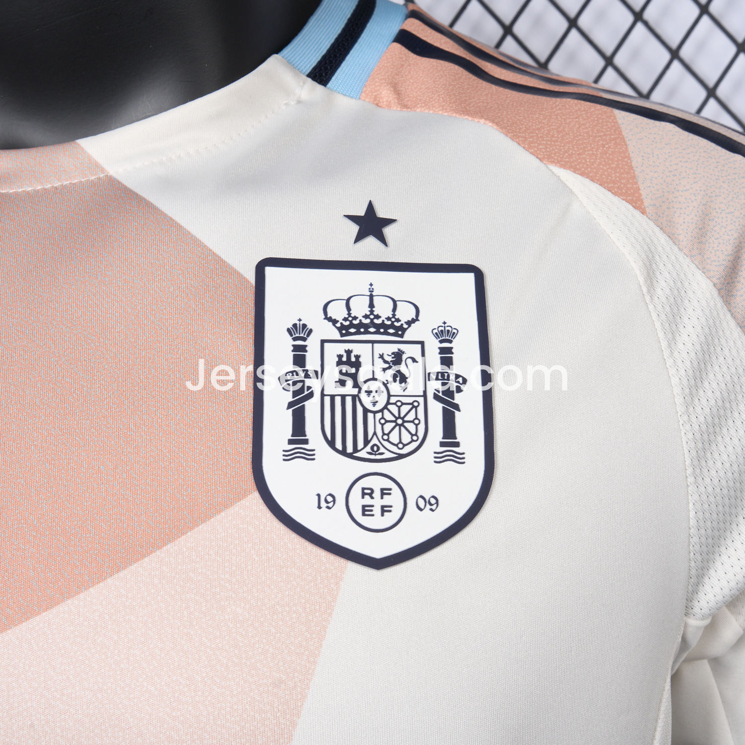 Spain 2025 Women's Team Away Jersey - Men's Player Version - SOCCERDEALSHOP