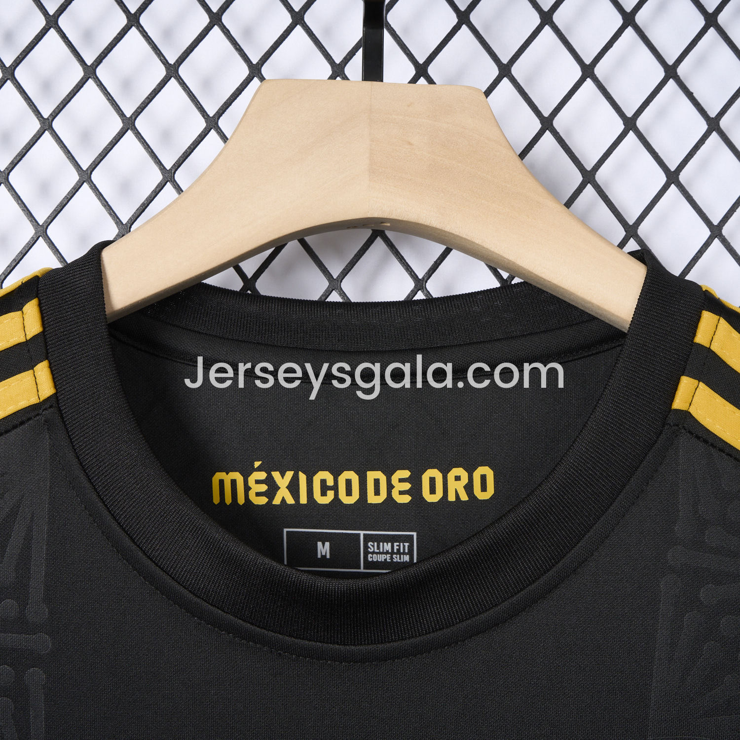 Mexico 2025 Gold Cup Home Black Jersey - Fans Version - SOCCERDEALSHOP