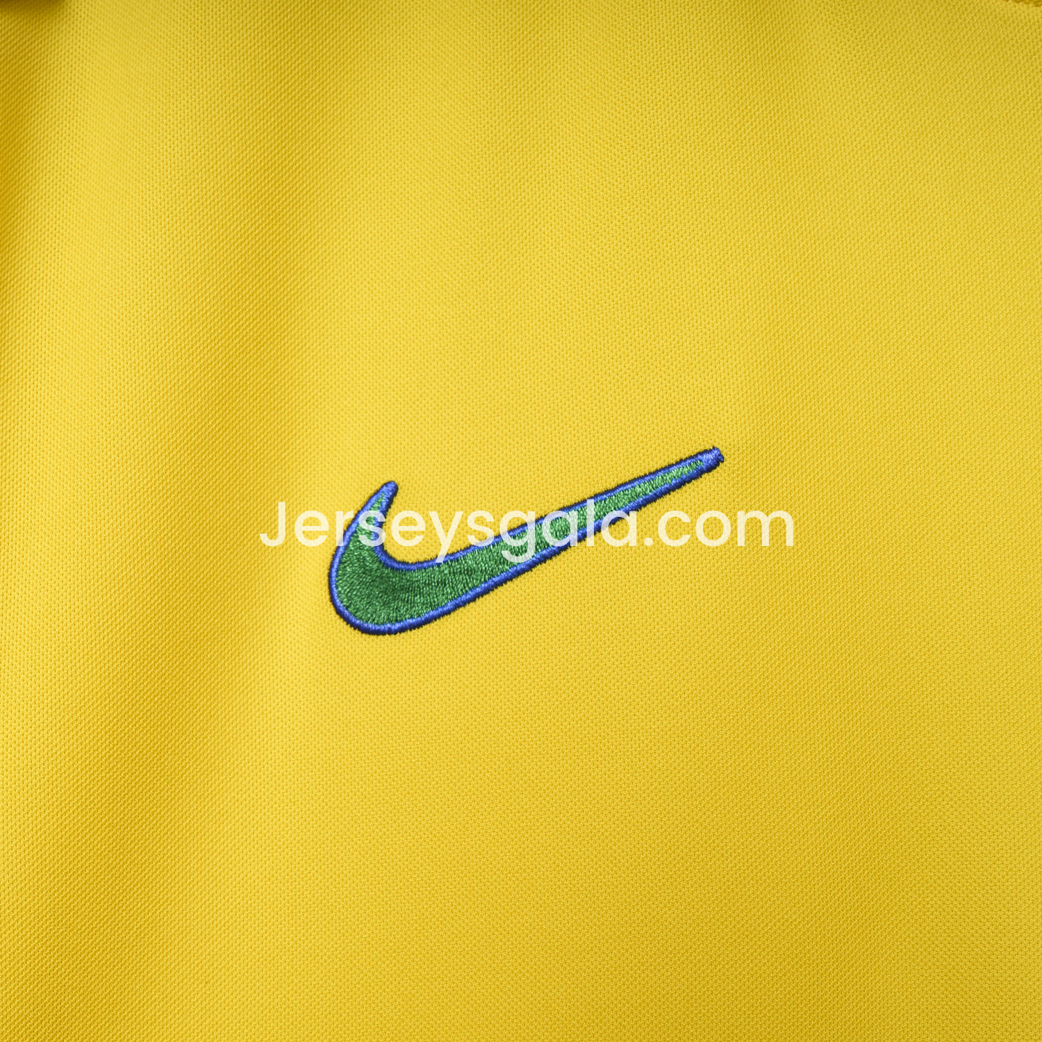 Retro Brazil 1998 Home Jersey - SOCCERDEALSHOP