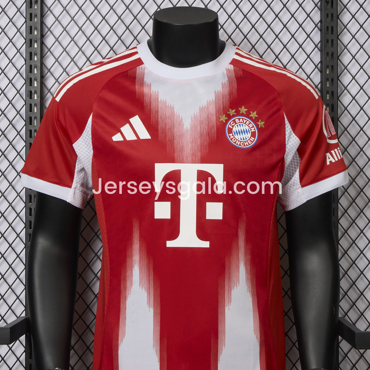 Bayern Munich 25-26 Pattern M Home Jersey(New Leaked Version) - Player Version - SOCCERDEALSHOP