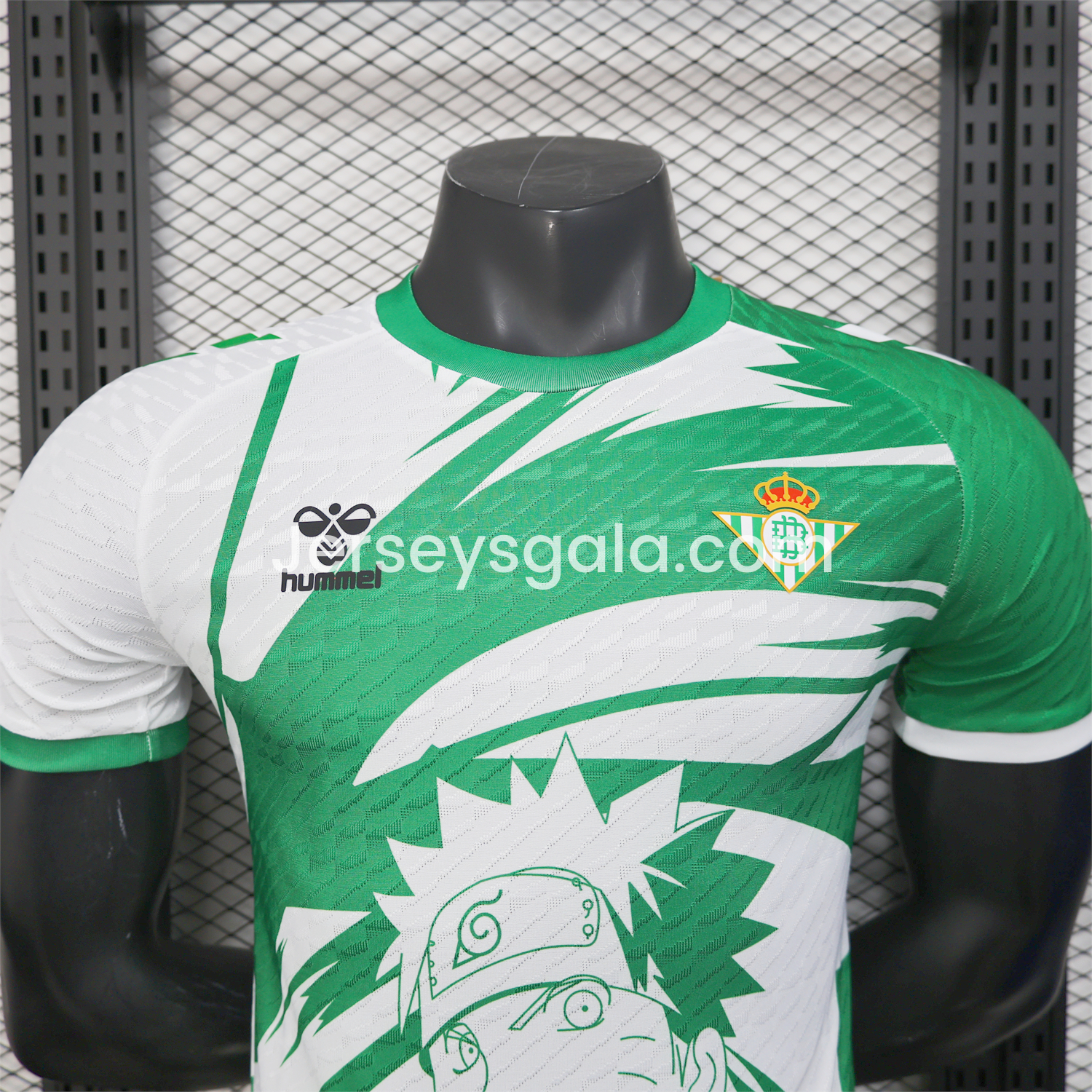 Real Betis 25-26 NARUTO Special Edition Jersey - Player Version - SOCCERDEALSHOP