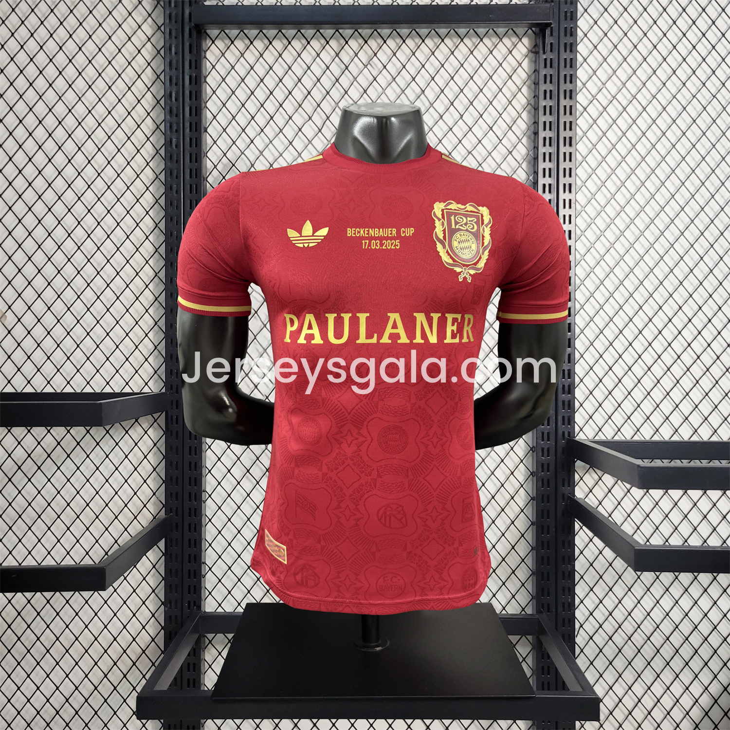 Bayern Munich 2025 125th Anniversary Beckenbauer Cup Jersey - Player Version - SOCCERDEALSHOP