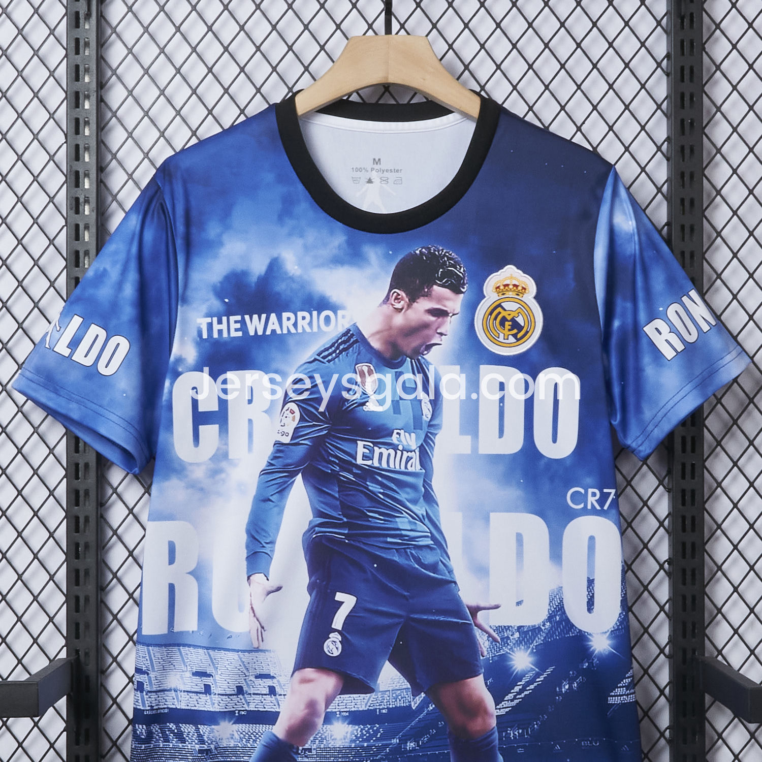 Cristiano Ronaldo Real Madrid 2017-18 Away Career Commemorative Jersey - Fans Version - SOCCERDEALSHOP