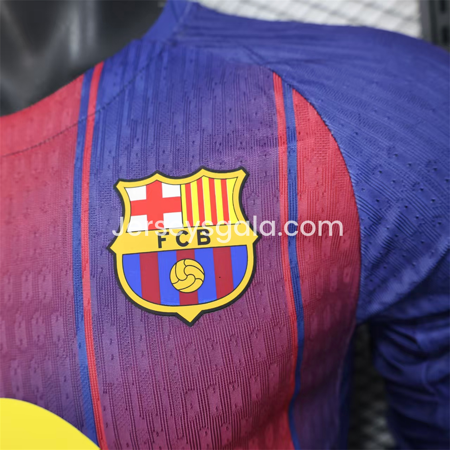 B.A.R.S.A 25-26 Home Long Sleeves Jersey (Leaked Version 2) - Player Version - SOCCERDEALSHOP