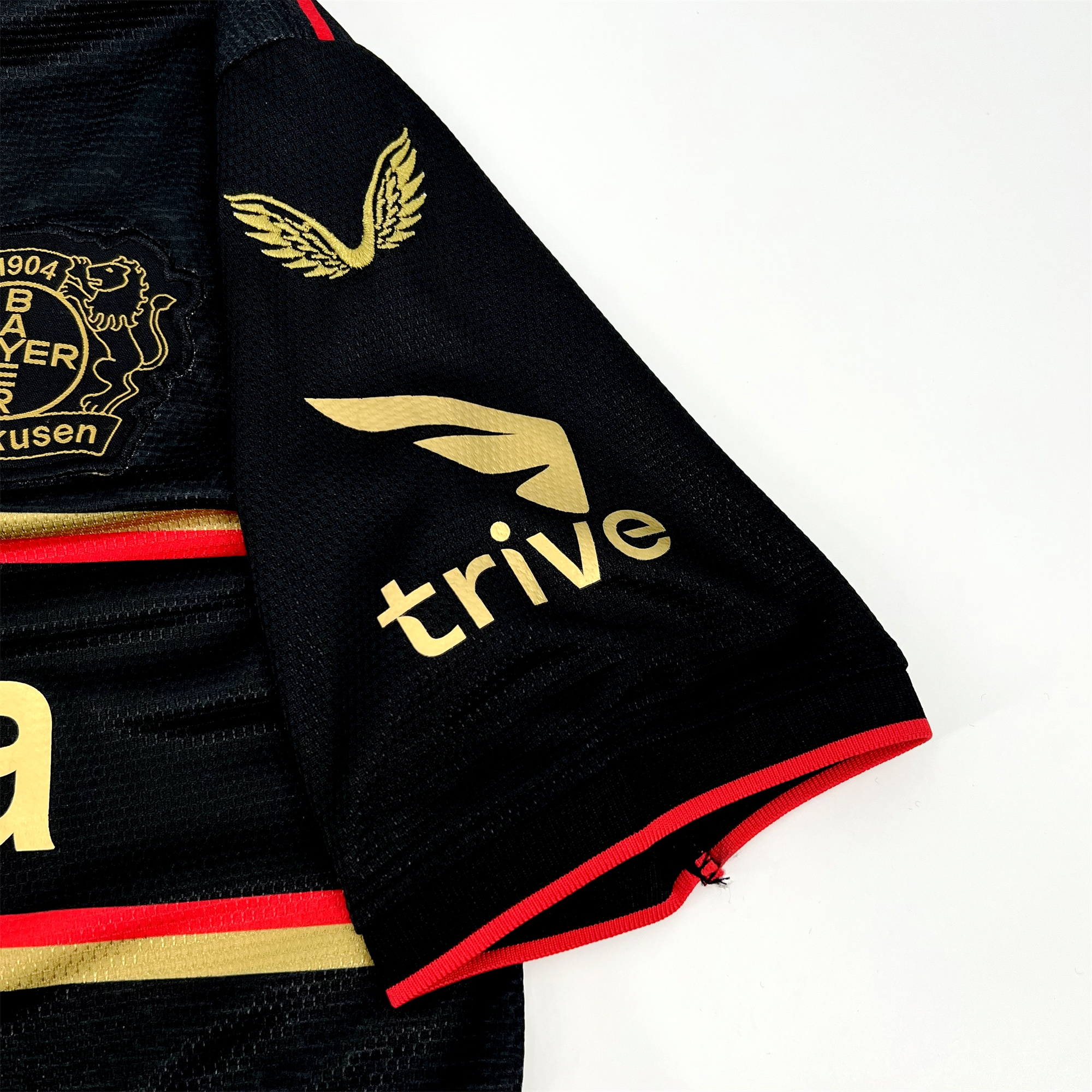 Bayer 04 Leverkusen 23-24 Black & Gold Champion Edition Jersey - Fans Version - SOCCERDEALSHOP