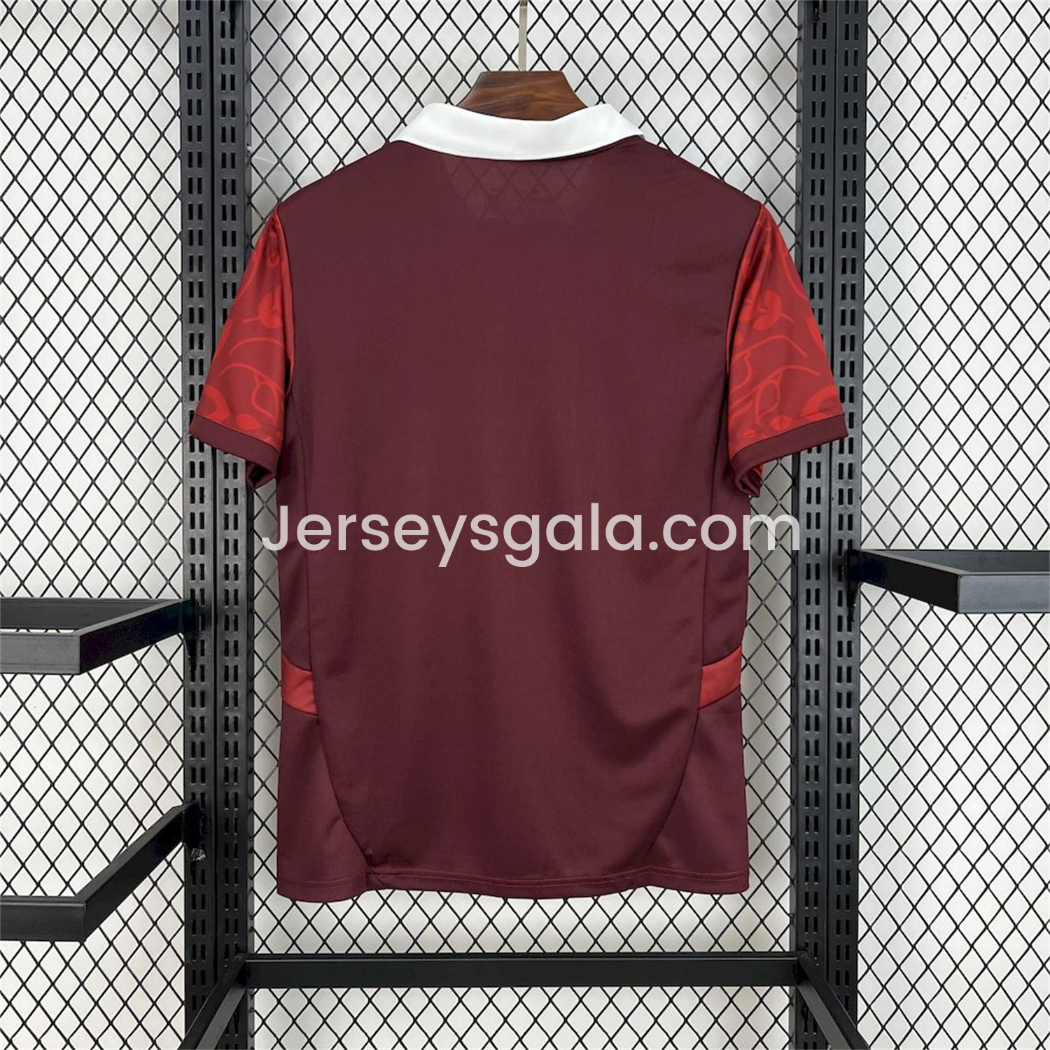 Portugal 2025-26 Red Flower Training Jersey - Fans Version - SOCCERDEALSHOP