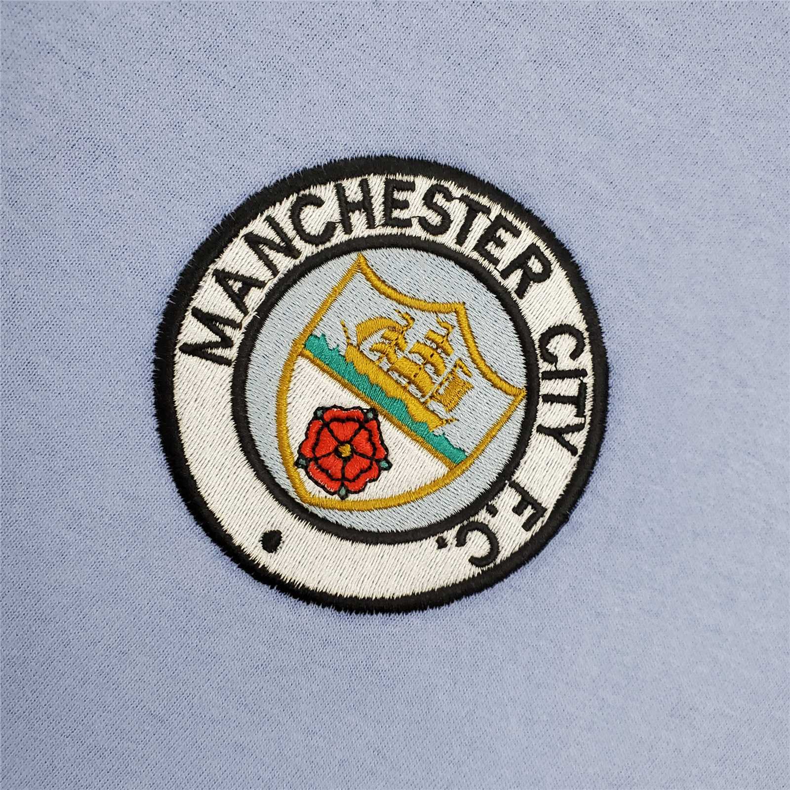 Retro Manchester City 1971-74 Home Jersey - SOCCERDEALSHOP