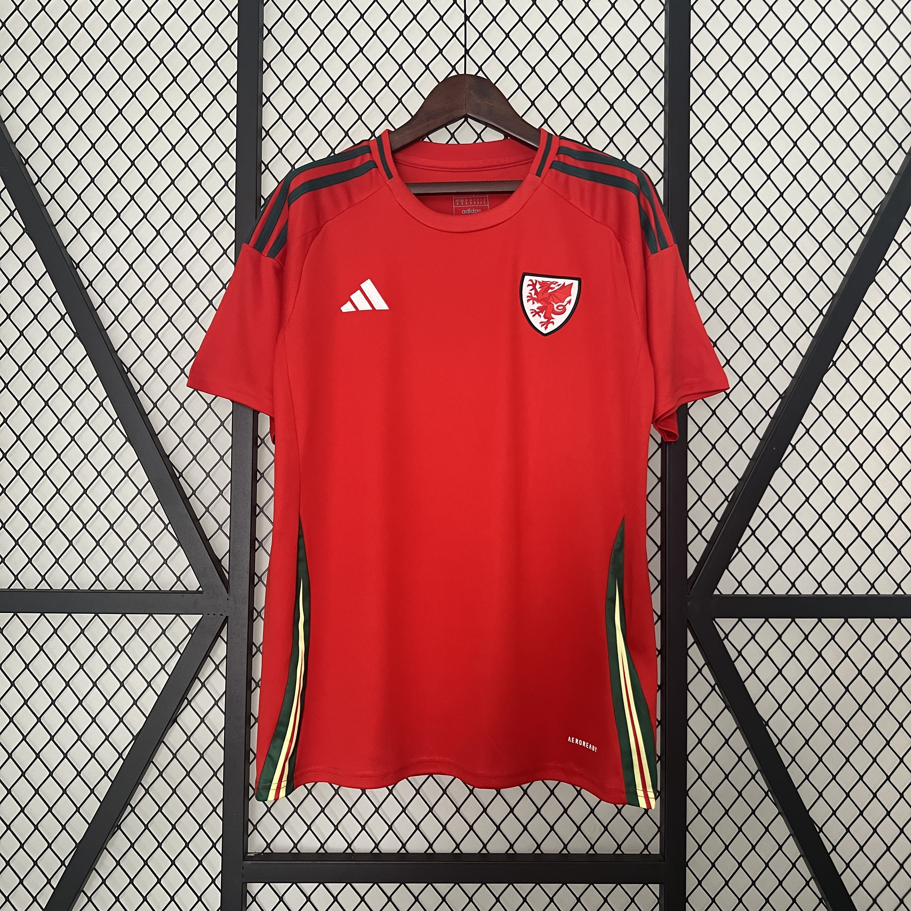 Wales 2024 Home Stadium Jersey - Fans Version - SOCCERDEALSHOP