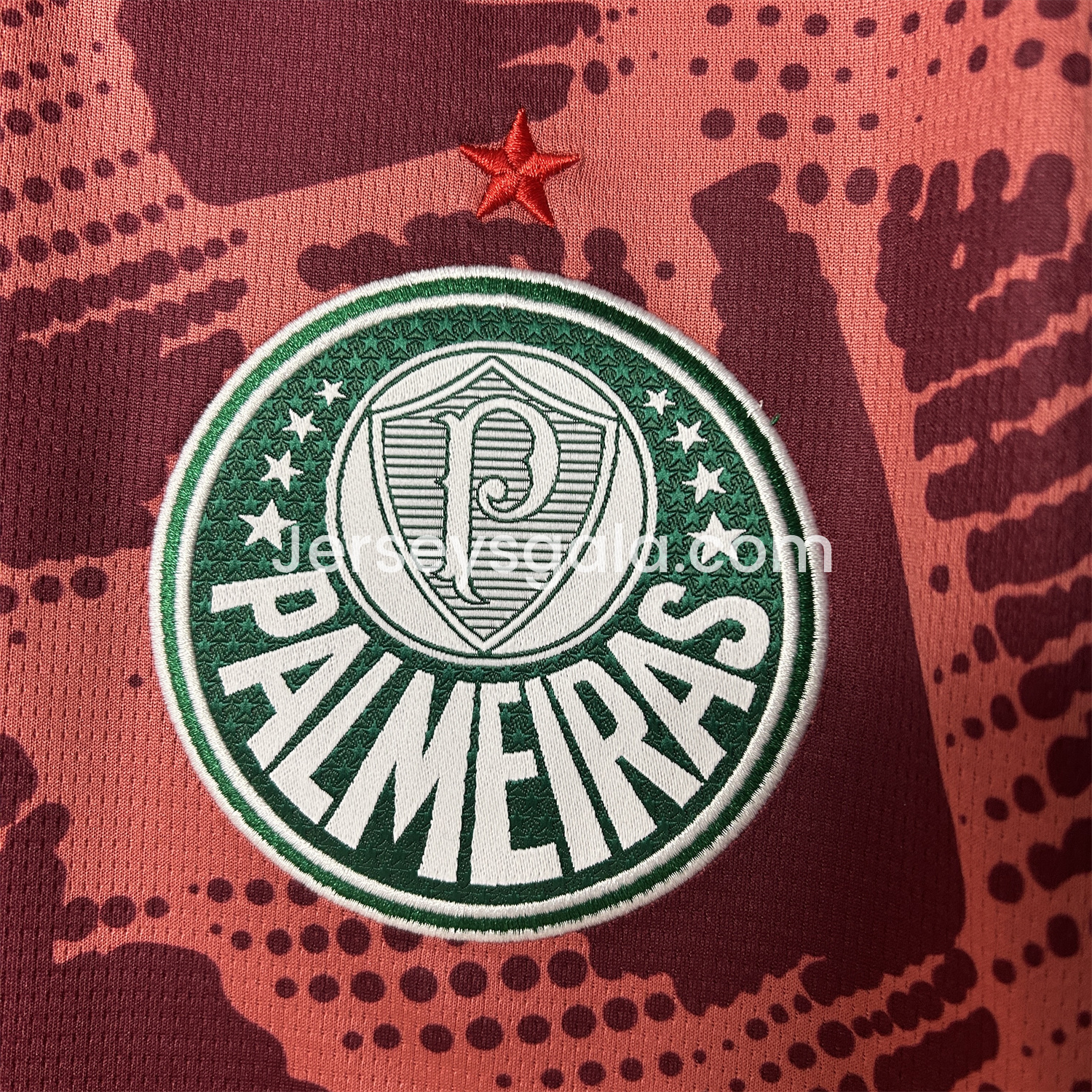 Palmeiras 25-26 Red Goalkeeper Jersey - Fans Version - SOCCERDEALSHOP