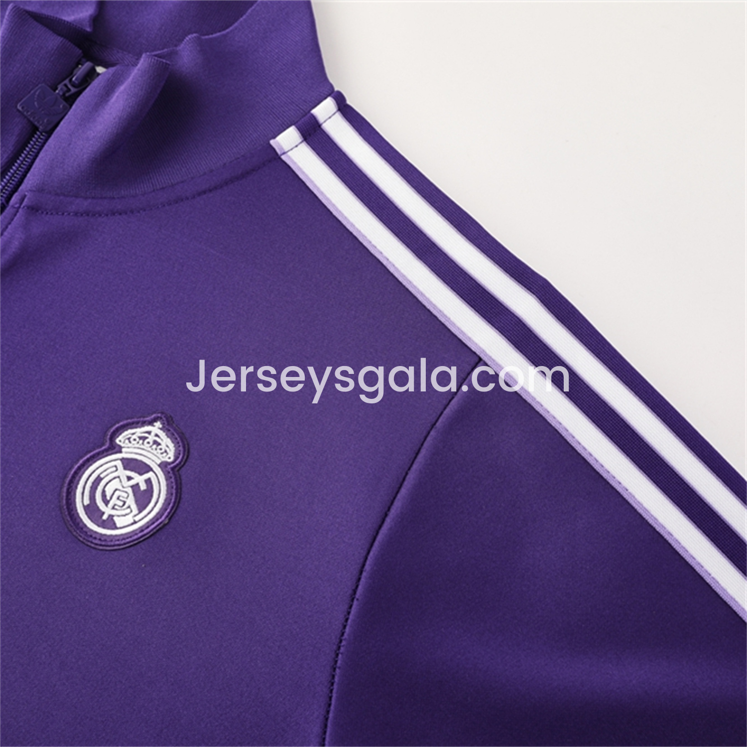 Real Madrid 25-26 Purple Terrace Icon Jacket Training Tracksuit - Purple Jackets & Pants - SOCCERDEALSHOP