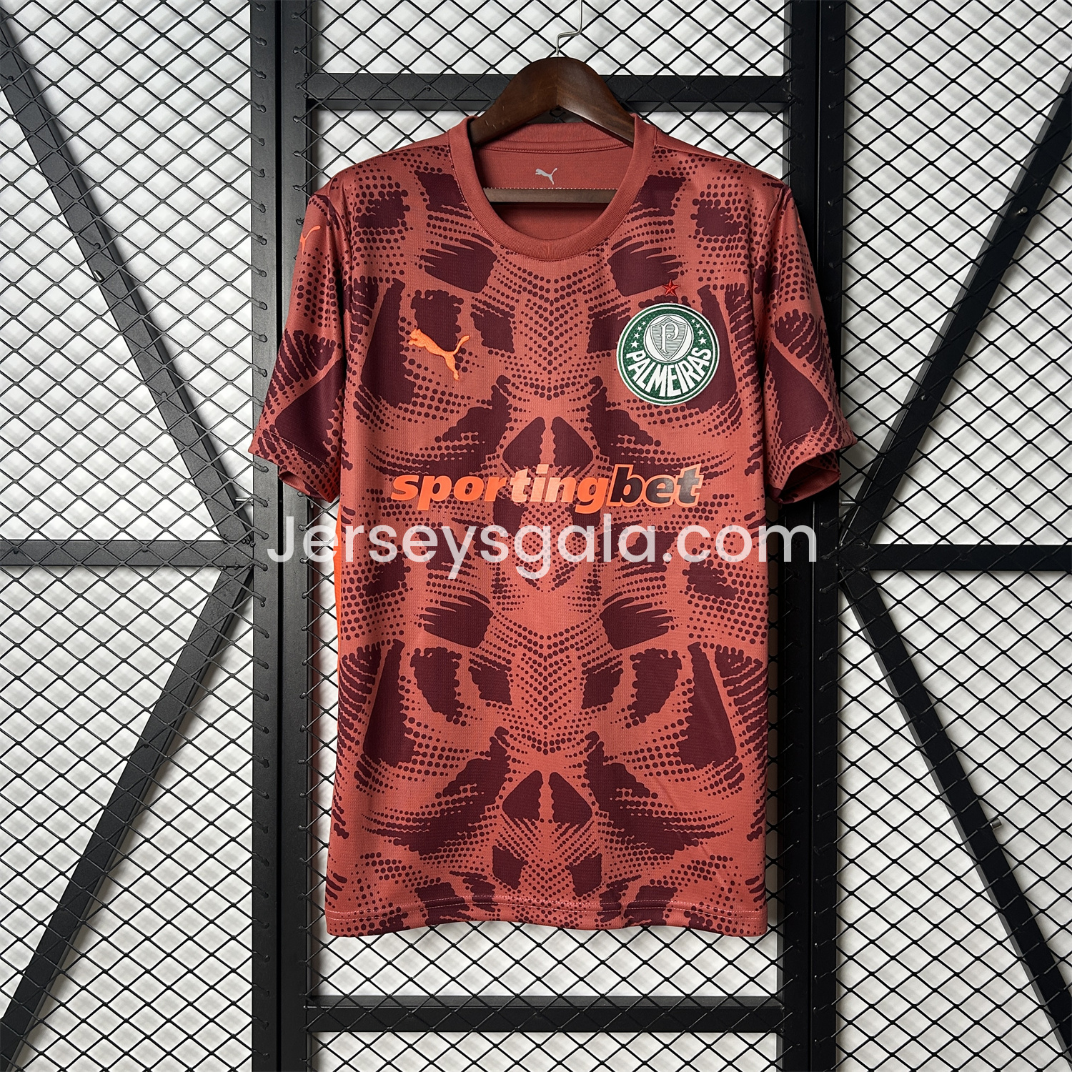 Palmeiras 25-26 Red Goalkeeper Jersey - Fans Version - SOCCERDEALSHOP