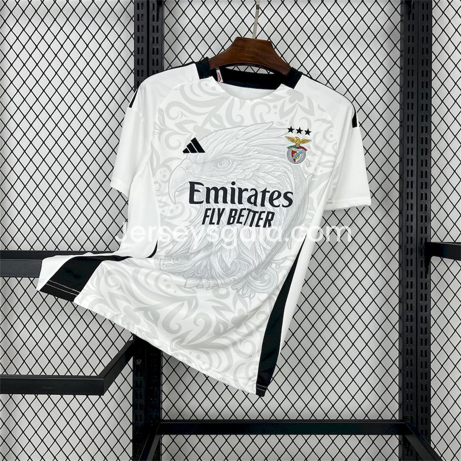 Benfica 24-25 White Concept Jersey - Fans Version - SOCCERDEALSHOP