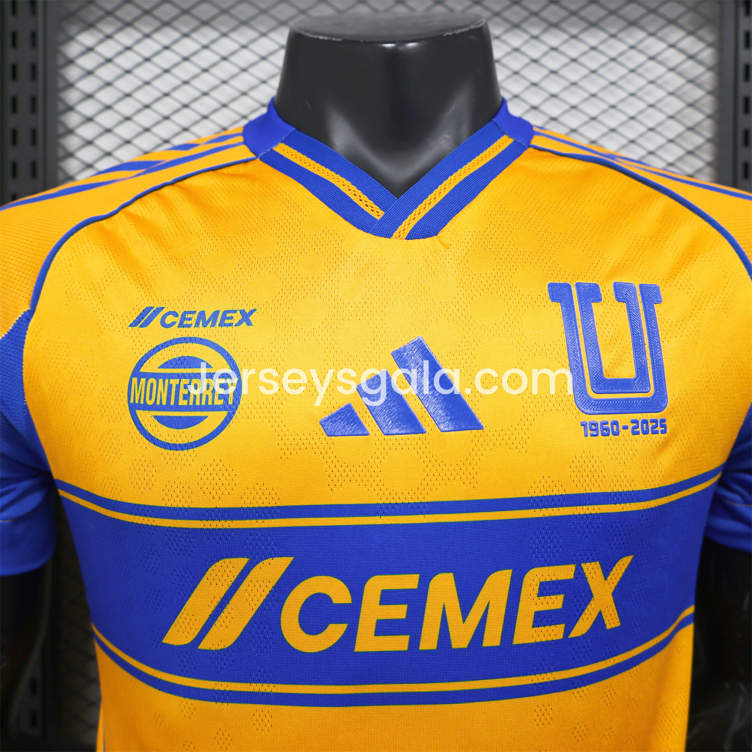 Tigres UANL 25-26 Home Jersey - Player Version - SOCCERDEALSHOP