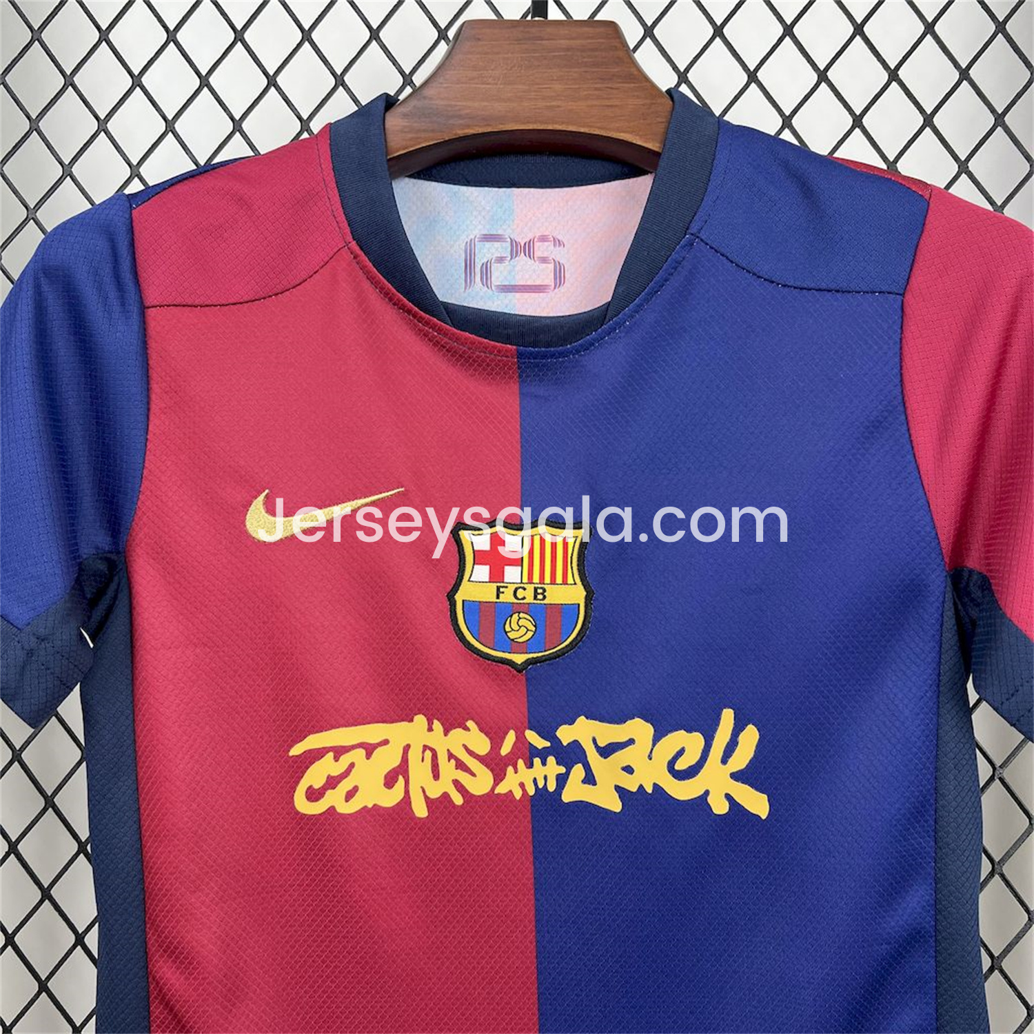 B.A.R.S.A x Travis Scott New 24-25 Home Kids Kit - SOCCERDEALSHOP