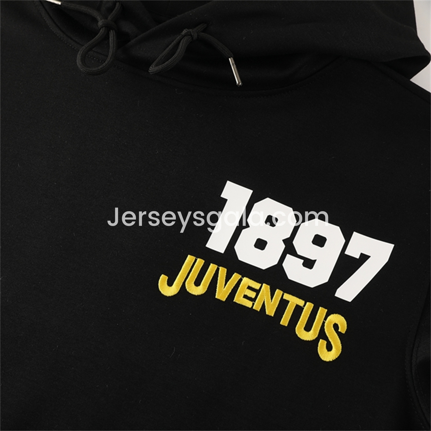 Juventus 25-26 Originals Varsity Hoodie Set - Black Hoodie and Pants - SOCCERDEALSHOP