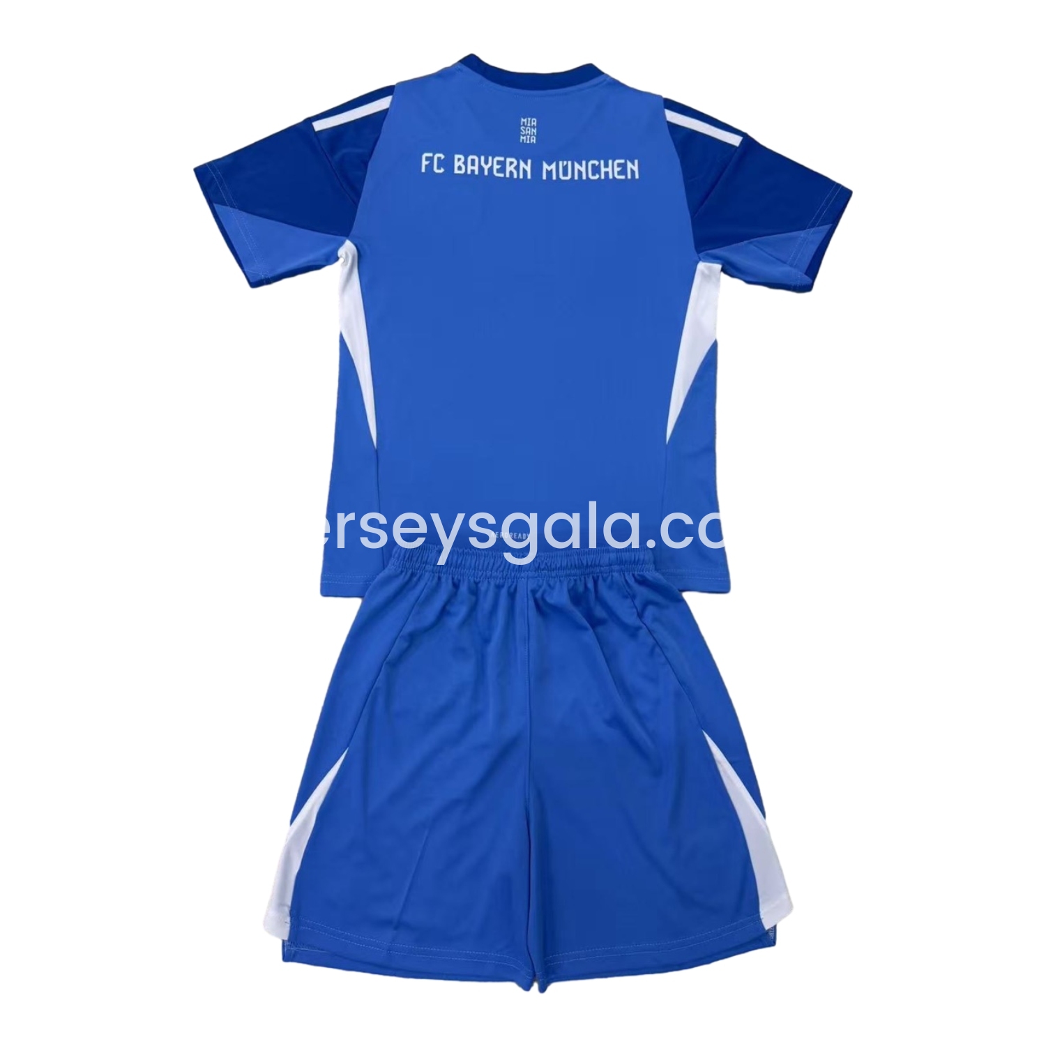 Bayern Munich 25-26 Blue Goalkeeper Kids Kit - SOCCERDEALSHOP