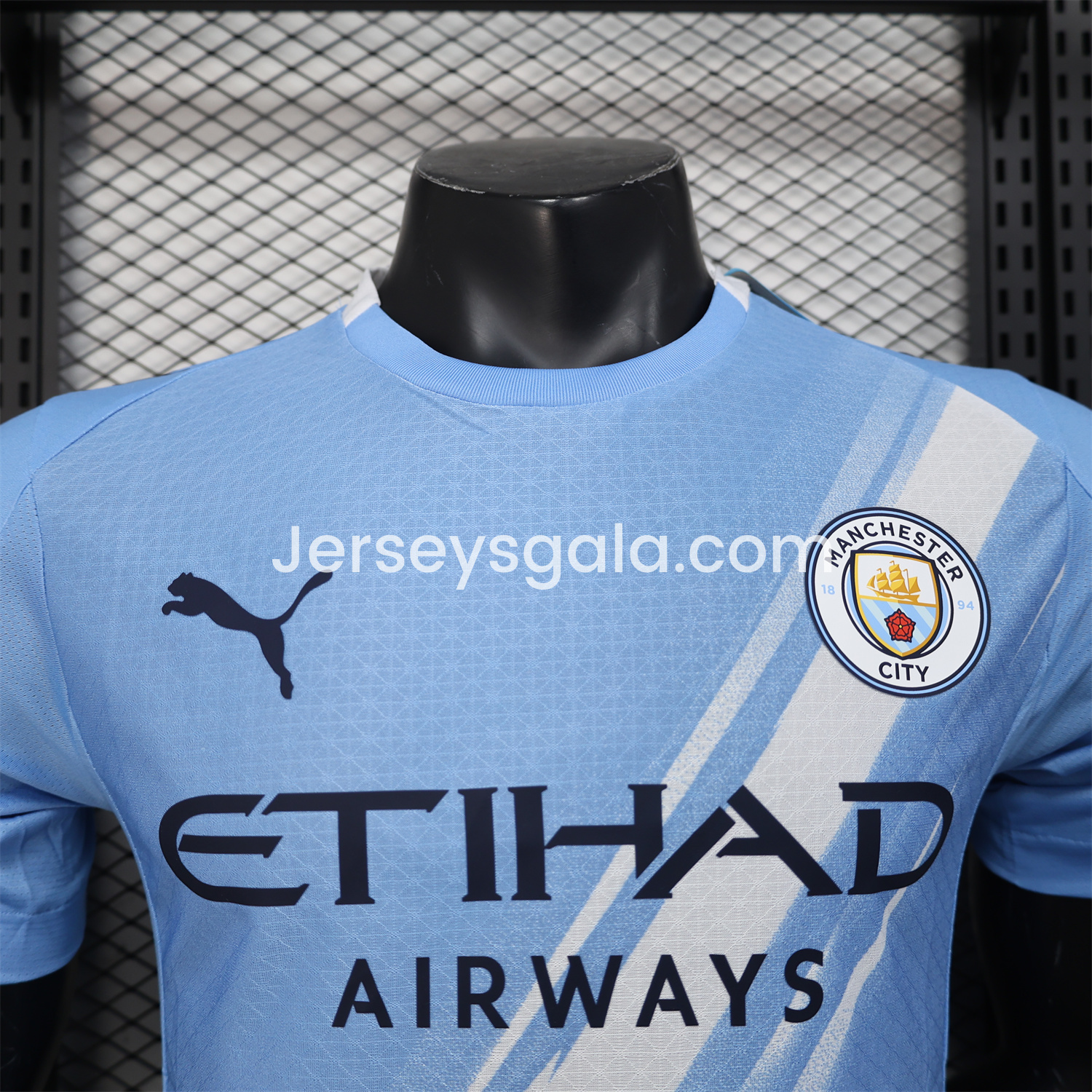 Manchester City 25-26 Home Jersey (Leaked Version) - Player Version - SOCCERDEALSHOP