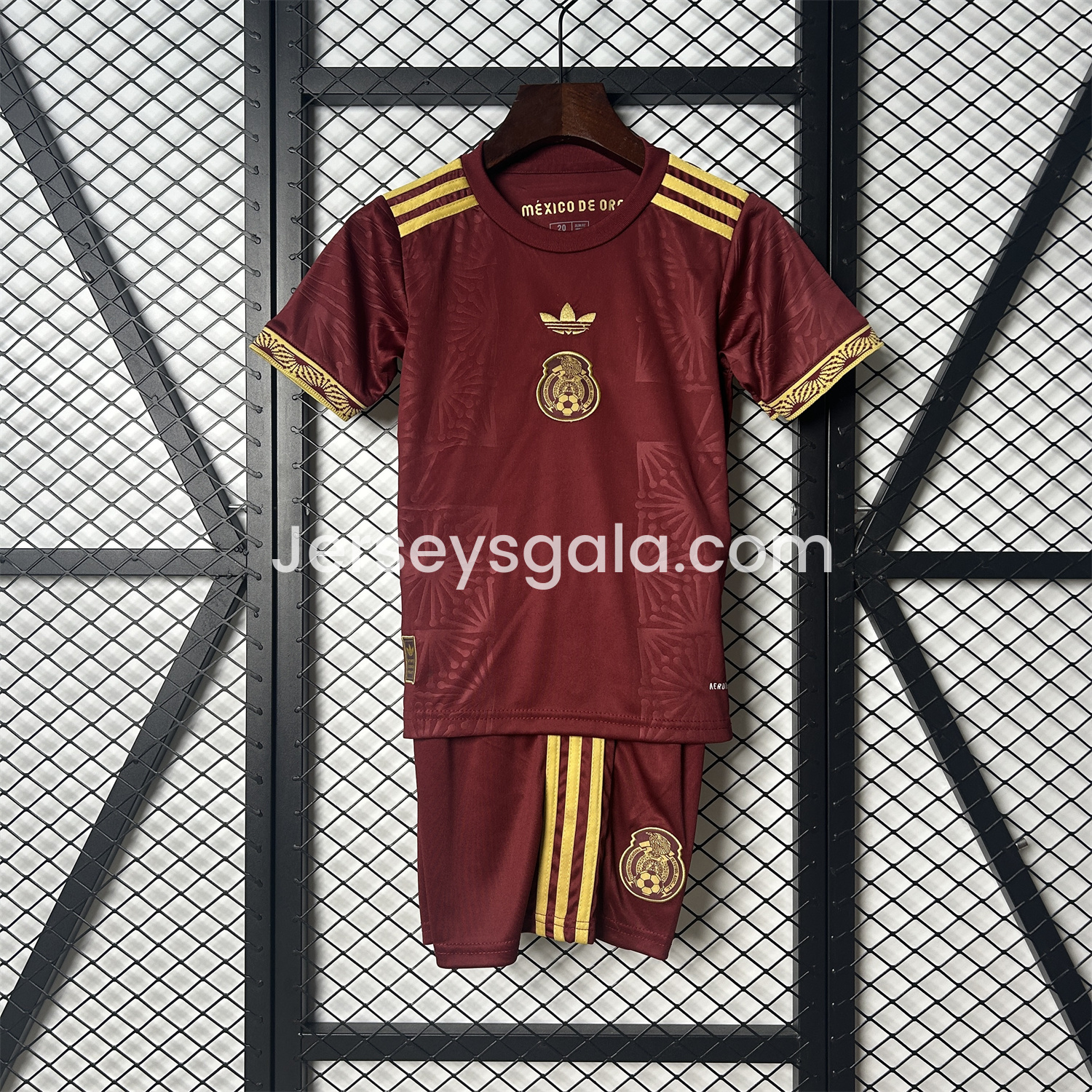 Mexico 2025 Gold Cup Red Special Edition Kids Kit - SOCCERDEALSHOP