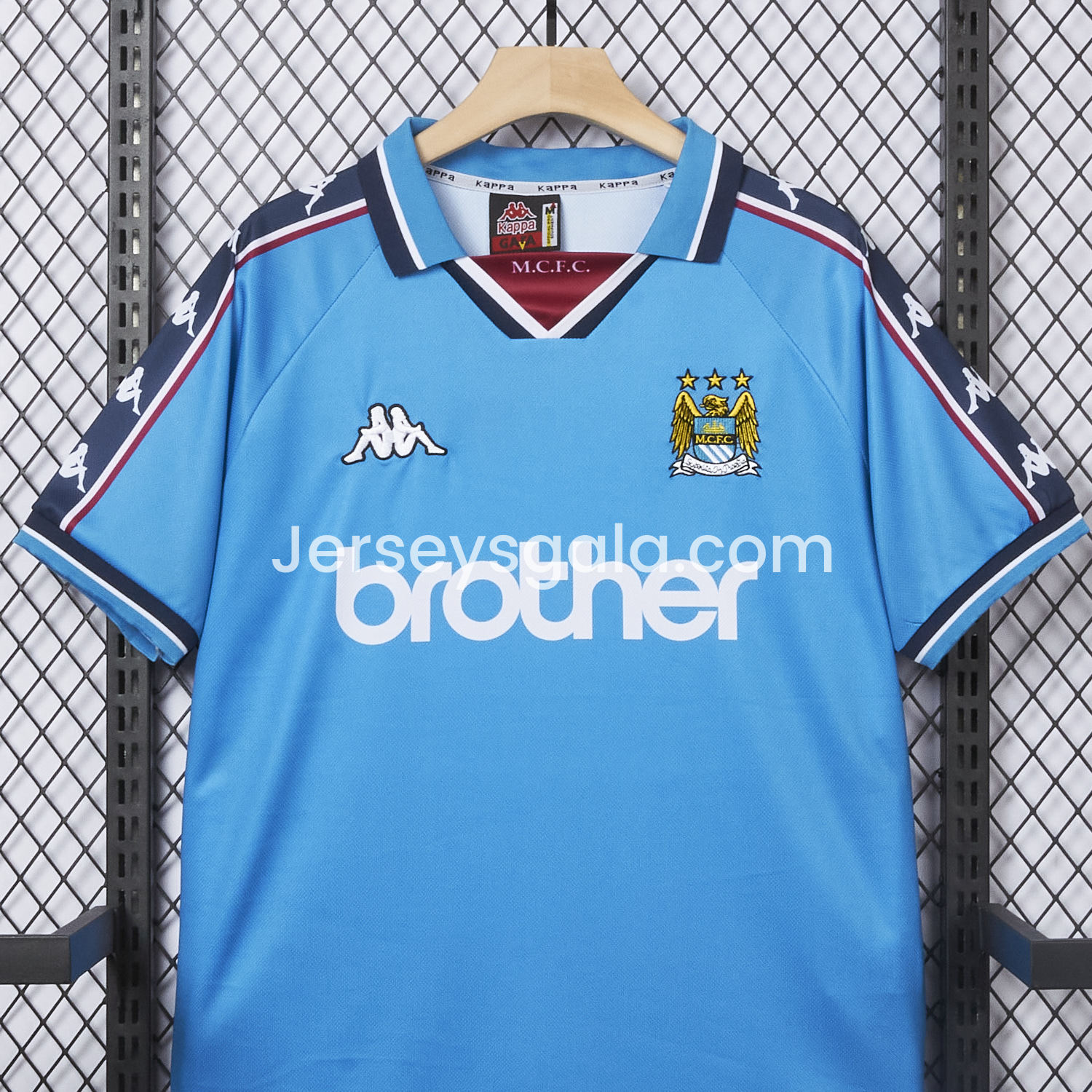Retro Manchester City 1997-98 Home Jersey - SOCCERDEALSHOP