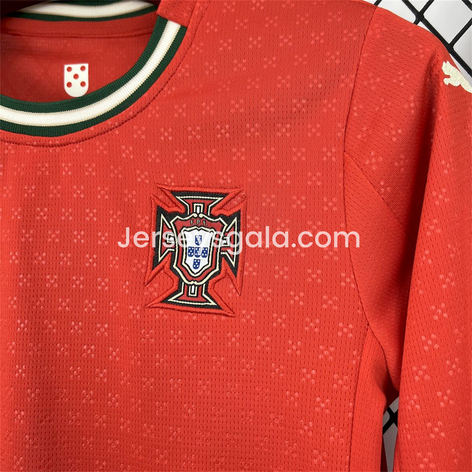 Portugal 2025-26 Home Long Sleeves Kids Kit - SOCCERDEALSHOP