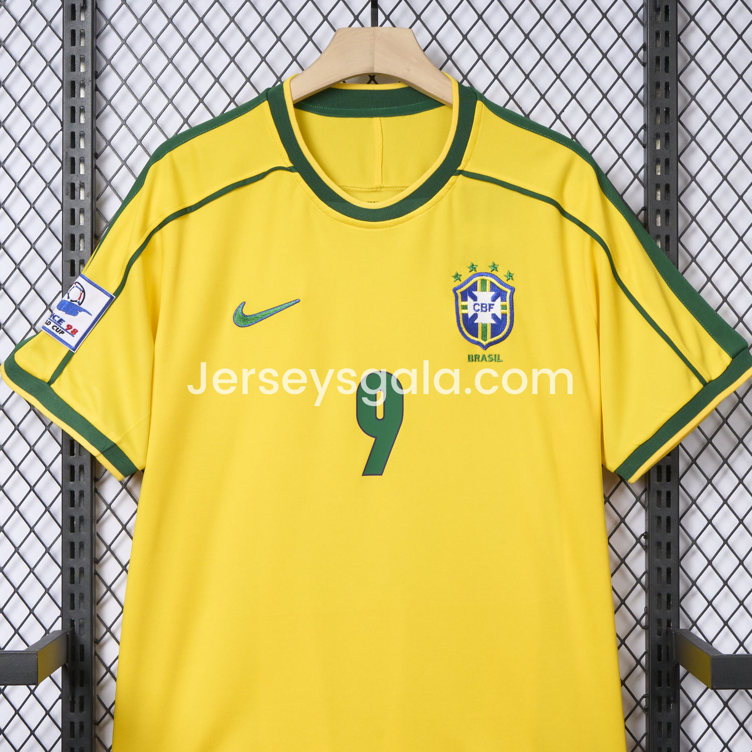 Retro Brazil 1998 Home Jersey - SOCCERDEALSHOP