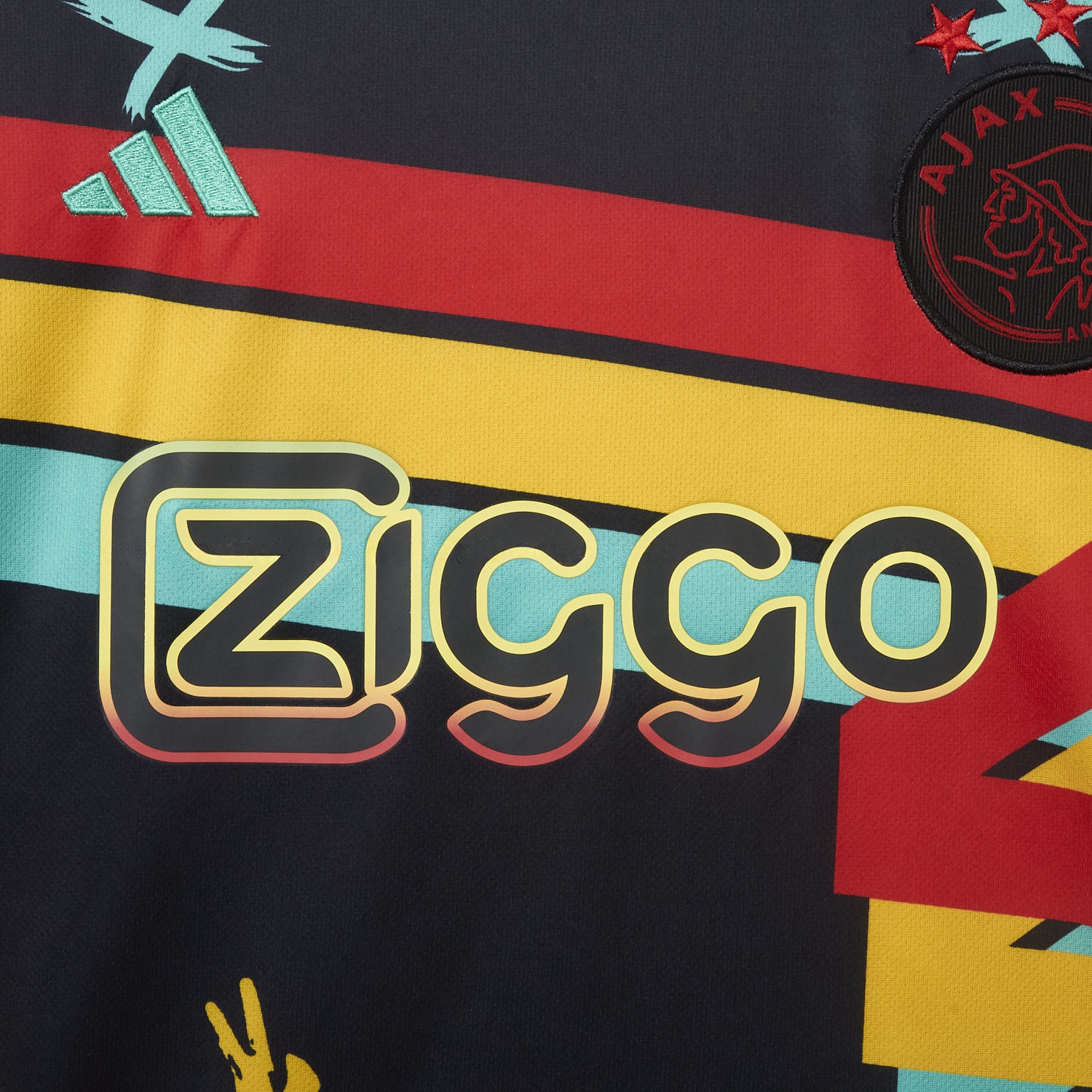 Ajax 25-26 Graffiti Special Jersey - Fans Version - SOCCERDEALSHOP